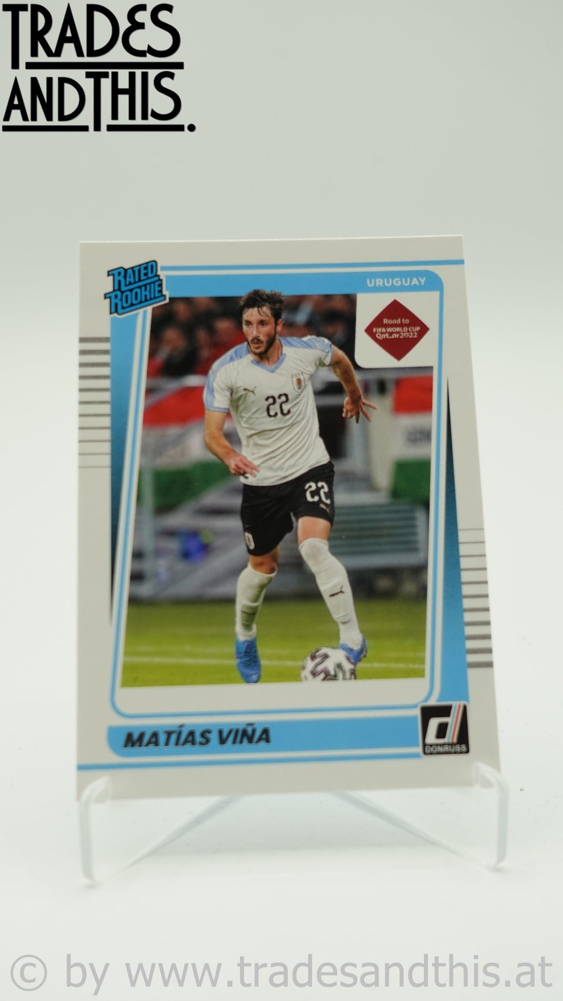 2021-22 Panini Donruss Road to Qatar Matias Vina #196 RC - Trades and This e.U.