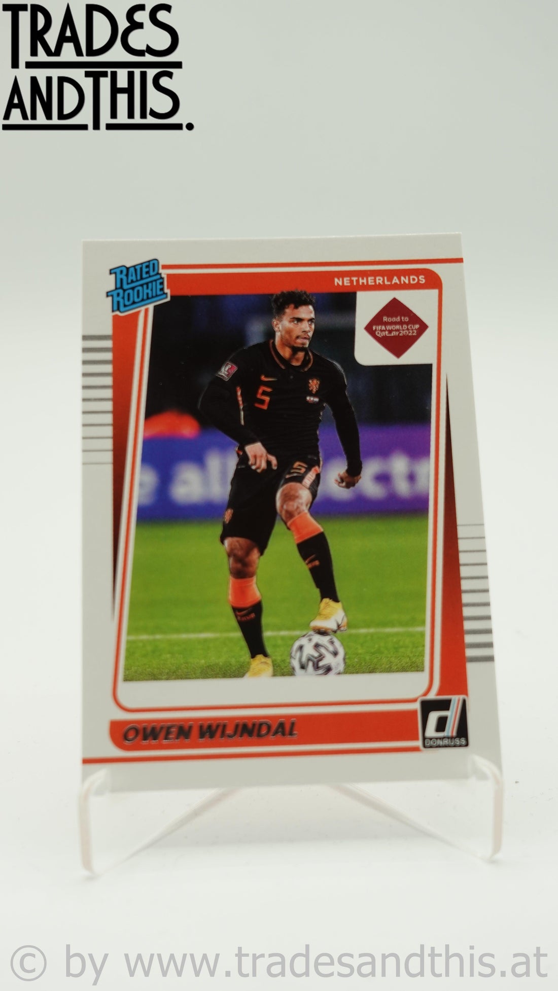 2021-22 Panini Donruss Road to Qatar Owen Wijndal #197 RC - Trades and This e.U.