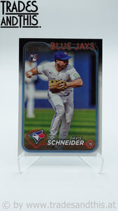 2024 Topps Series 1 Davis Schneider #189 RC