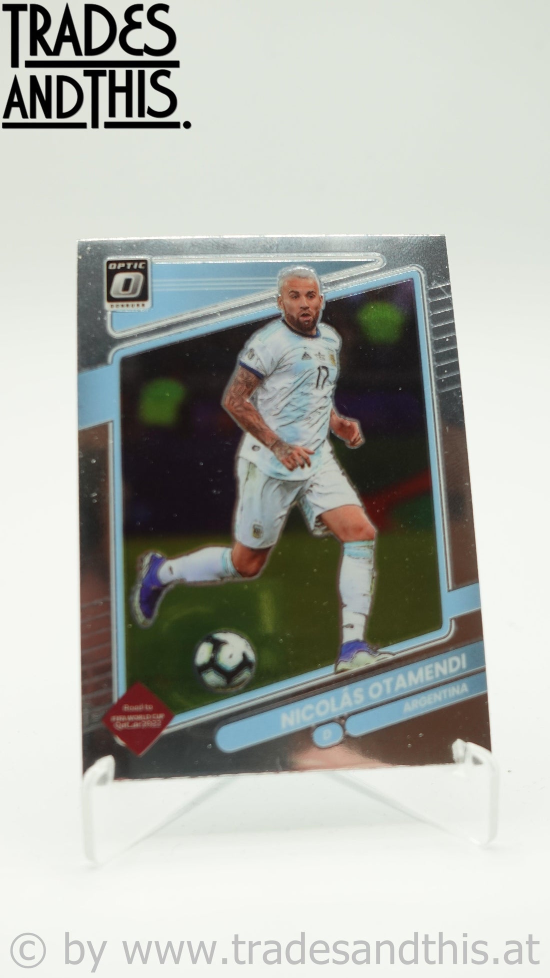 2021-22 Panini Donruss Road to Qatar Optic Nicolas Otamendi #2 - Trades and This e.U.