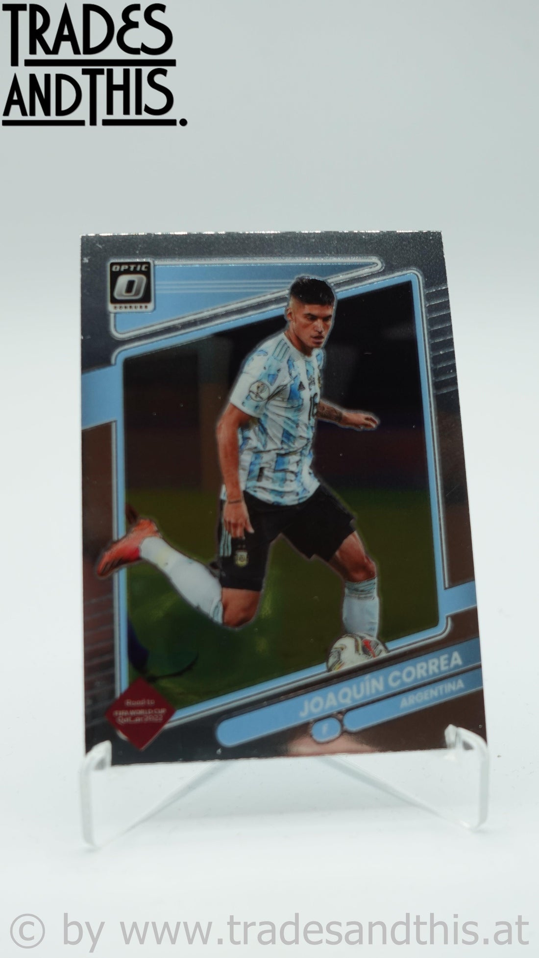 2021-22 Panini Donruss Road to Qatar Optic Joaquin Correa #4 - Trades and This e.U.