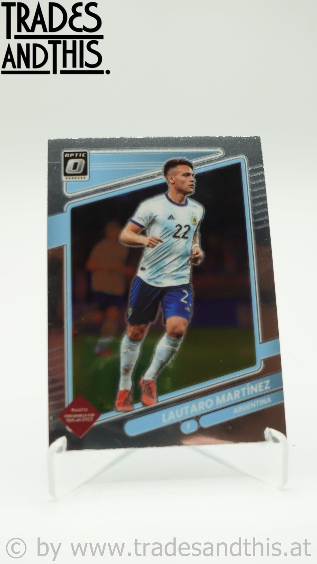 2021-22 Panini Donruss Road to Qatar Optic Lautaro Martinez #5 - Trades and This e.U.