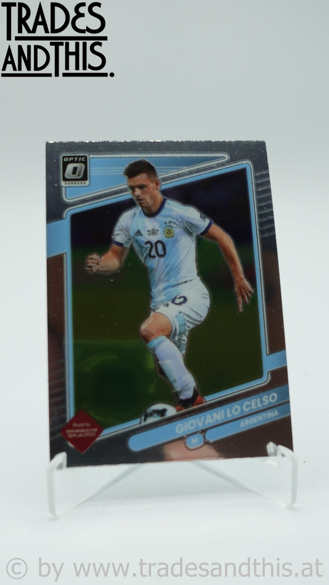 2021-22 Panini Donruss Road to Qatar Optic Giovani Lo Celso #6 - Trades and This e.U.