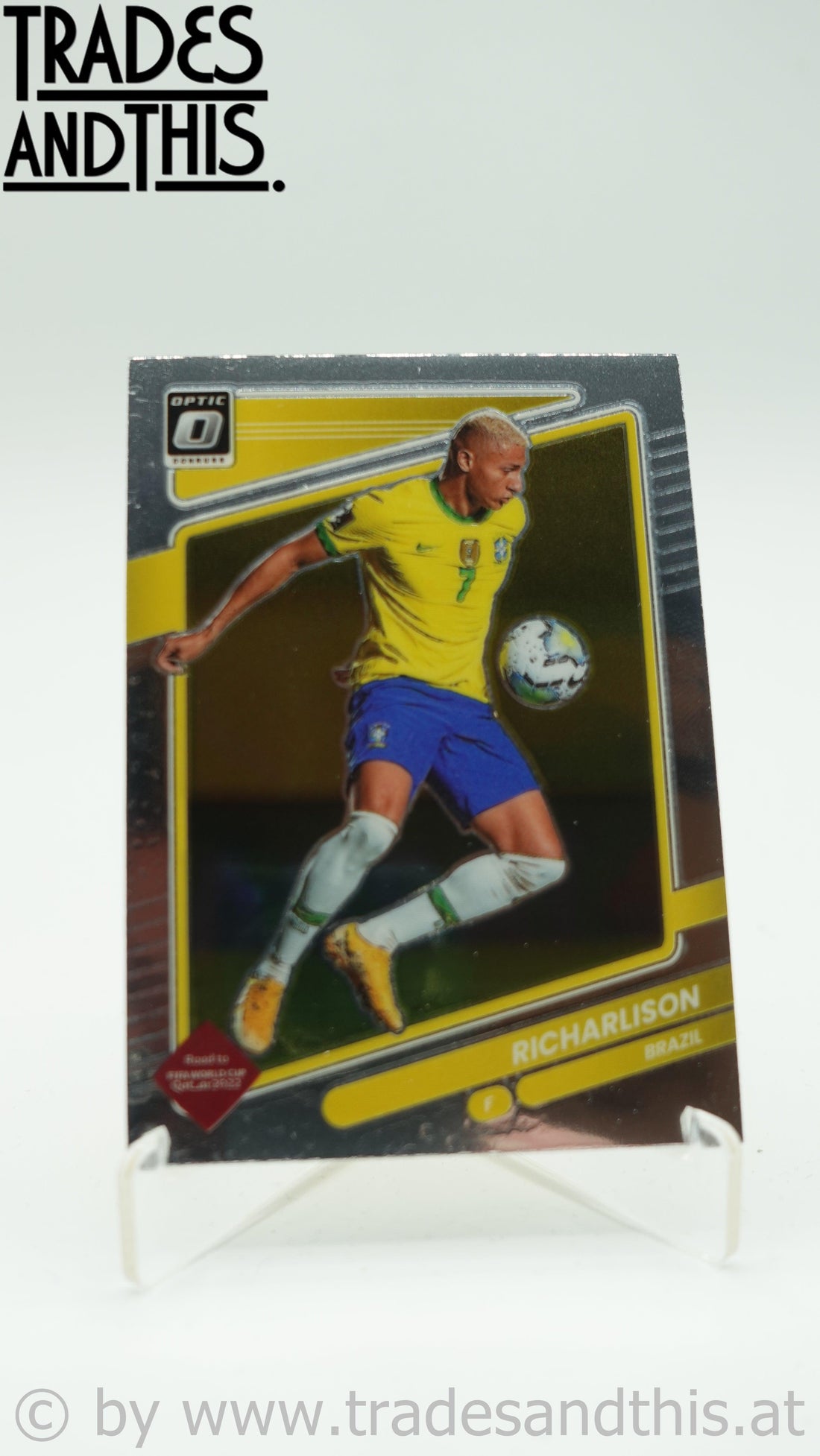 2021-22 Panini Donruss Road to Qatar Optic Richarlison #20 - Trades and This e.U.