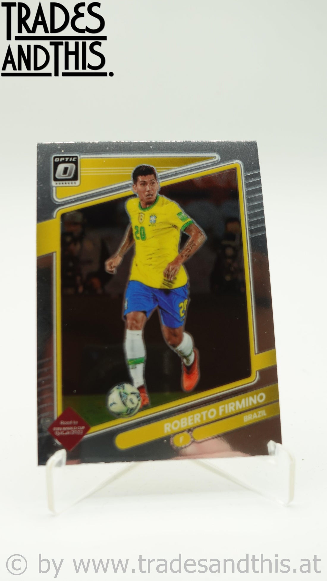 2021-22 Panini Donruss Road to Qatar Optic Roberto Firmino #25 - Trades and This e.U.