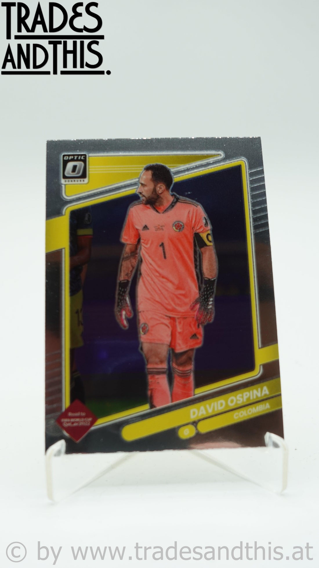 2021-22 Panini Donruss Road to Qatar Optic David Ospina #31 - Trades and This e.U.