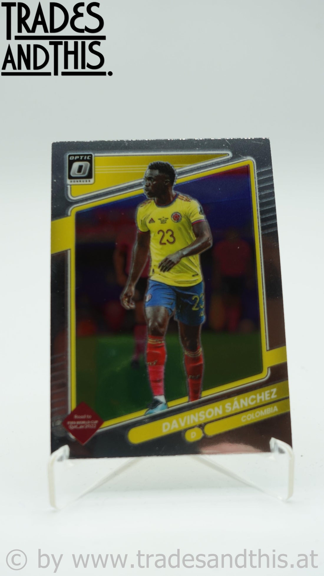 2021-22 Panini Donruss Road to Qatar Optic Davinson Sanchez #33 - Trades and This e.U.