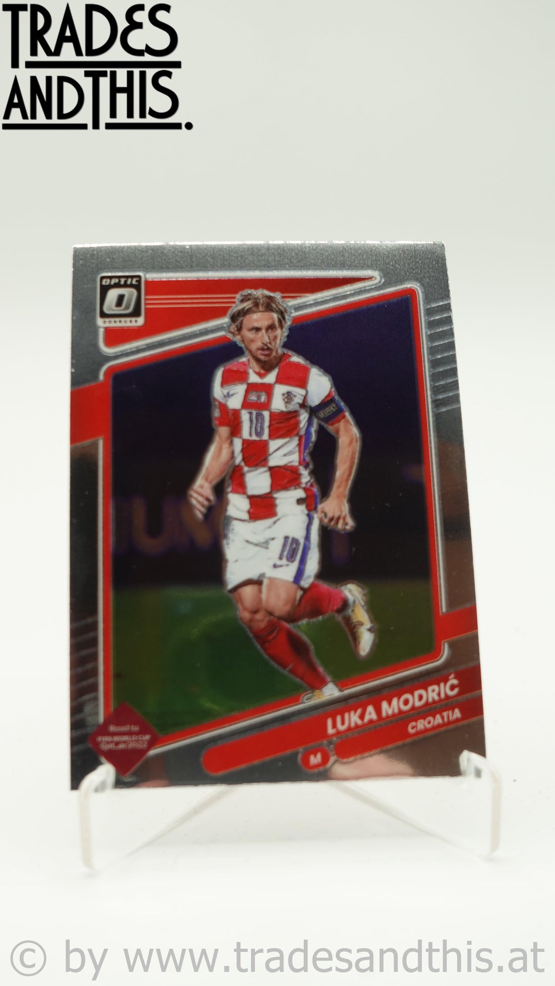 2021-22 Panini Donruss Road to Qatar Optic Luka Modric #37 - Trades and This e.U.