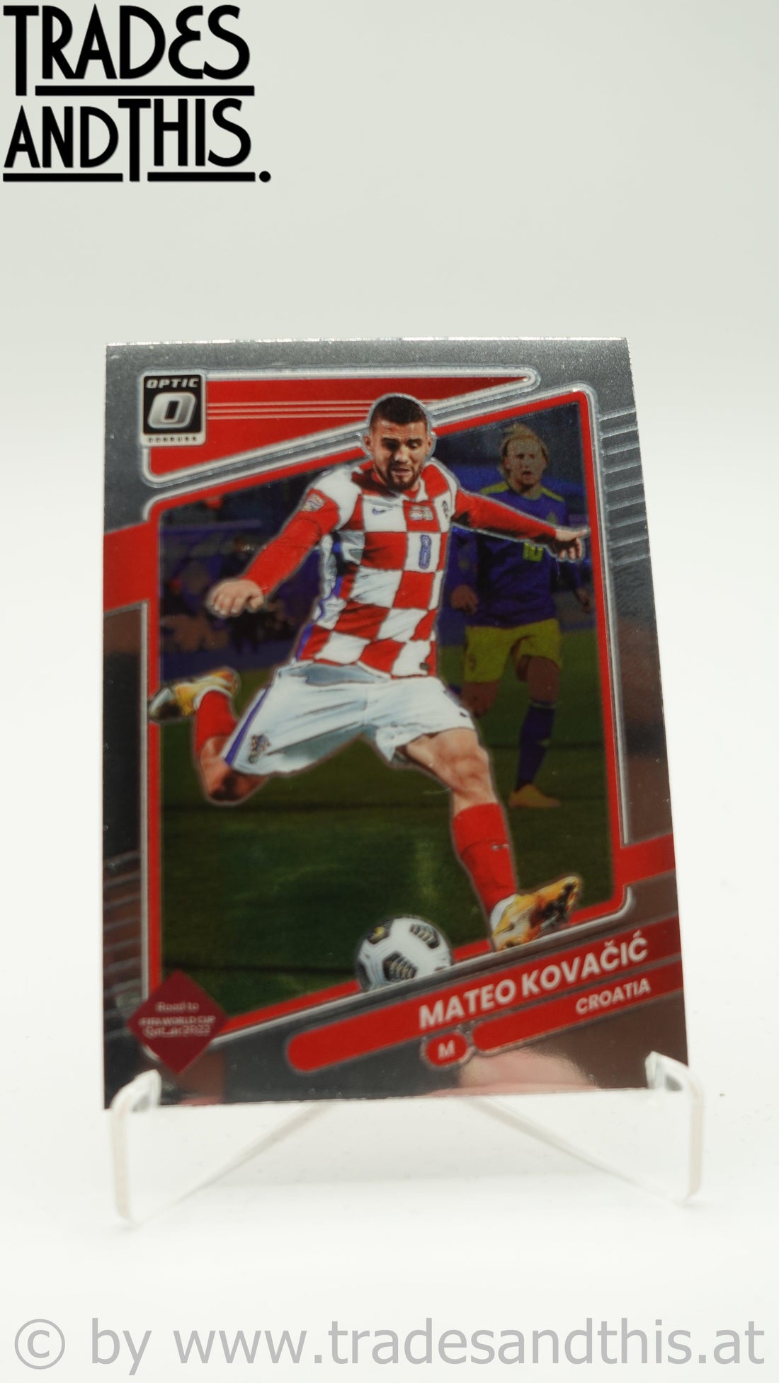 2021-22 Panini Donruss Road to Qatar Optic Mateo Kovacevic #39 - Trades and This e.U.