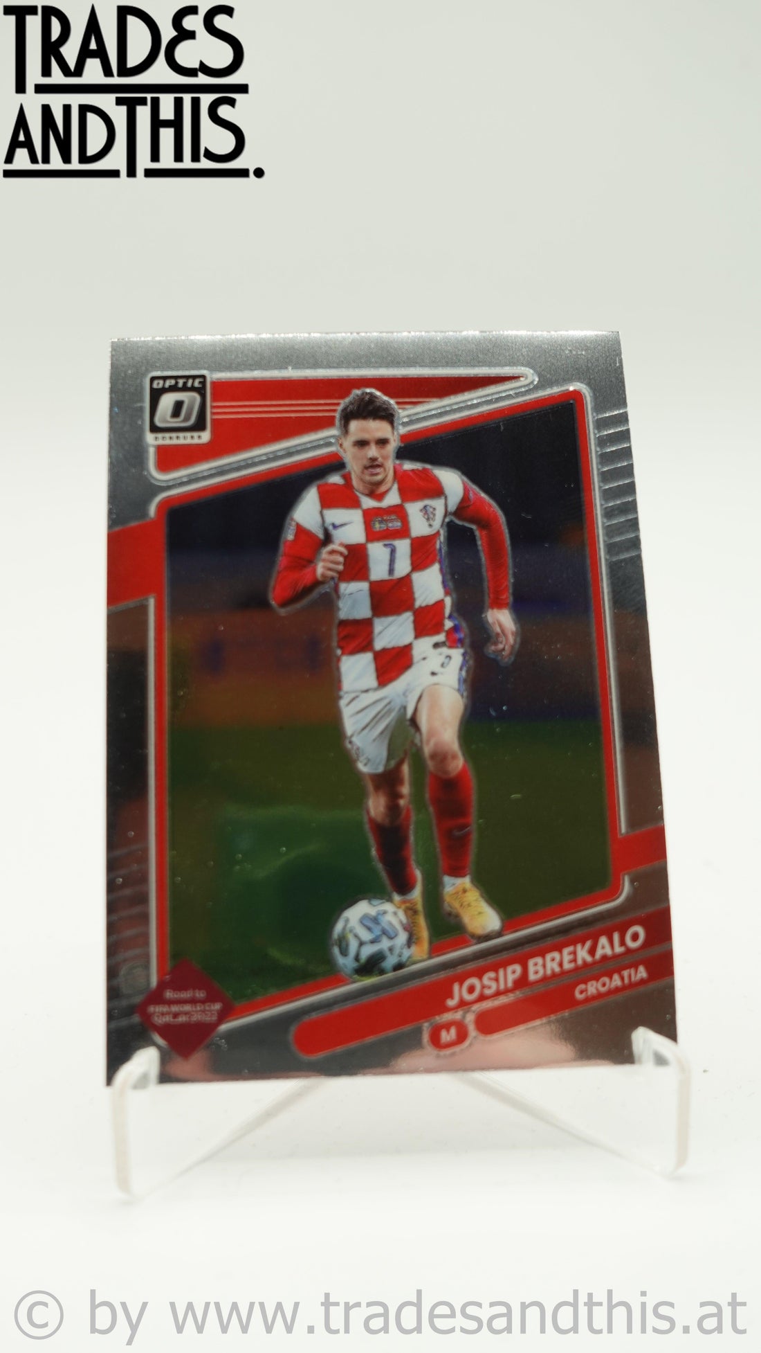 2021-22 Panini Donruss Road to Qatar Optic Josip Brekalo #40 - Trades and This e.U.