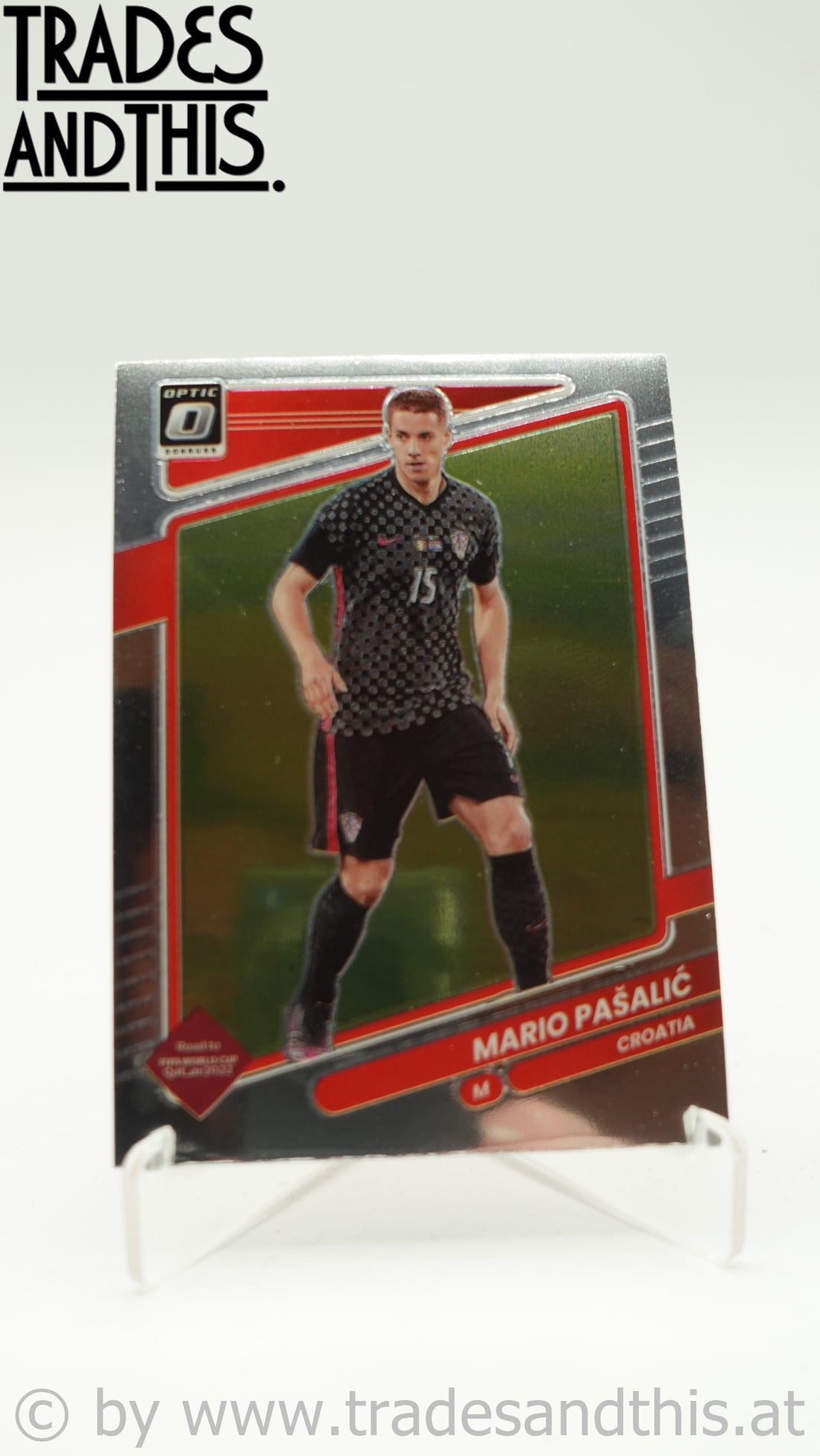 2021-22 Panini Donruss Road to Qatar Optic Mari Pasalic #41 - Trades and This e.U.