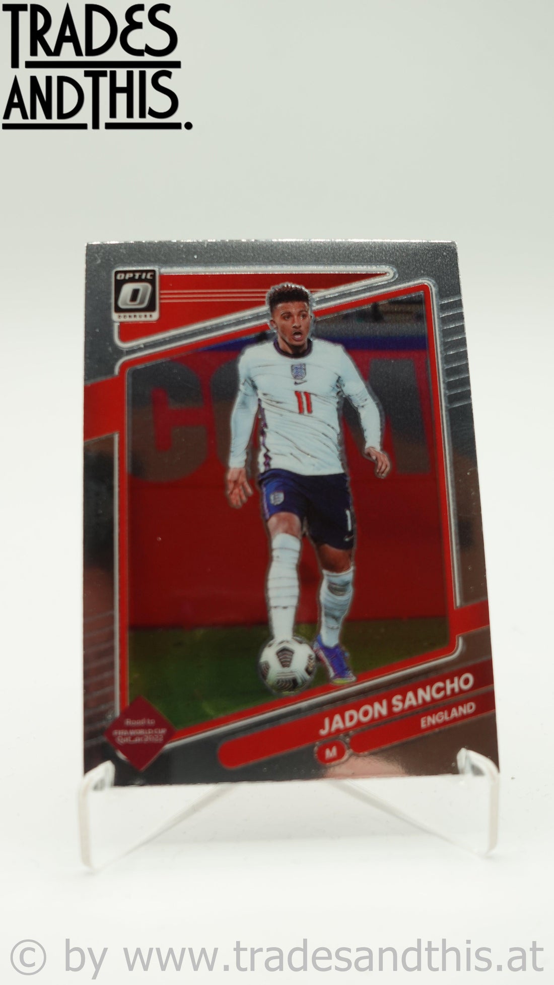 2021-22 Panini Donruss Road to Qatar Optic Jadon Sancho #52 - Trades and This e.U.