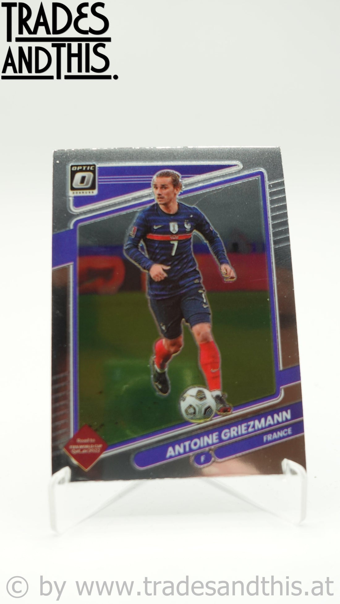 2021-22 Panini Donruss Road to Qatar Optic Antoine Griezmann #58 - Trades and This e.U.