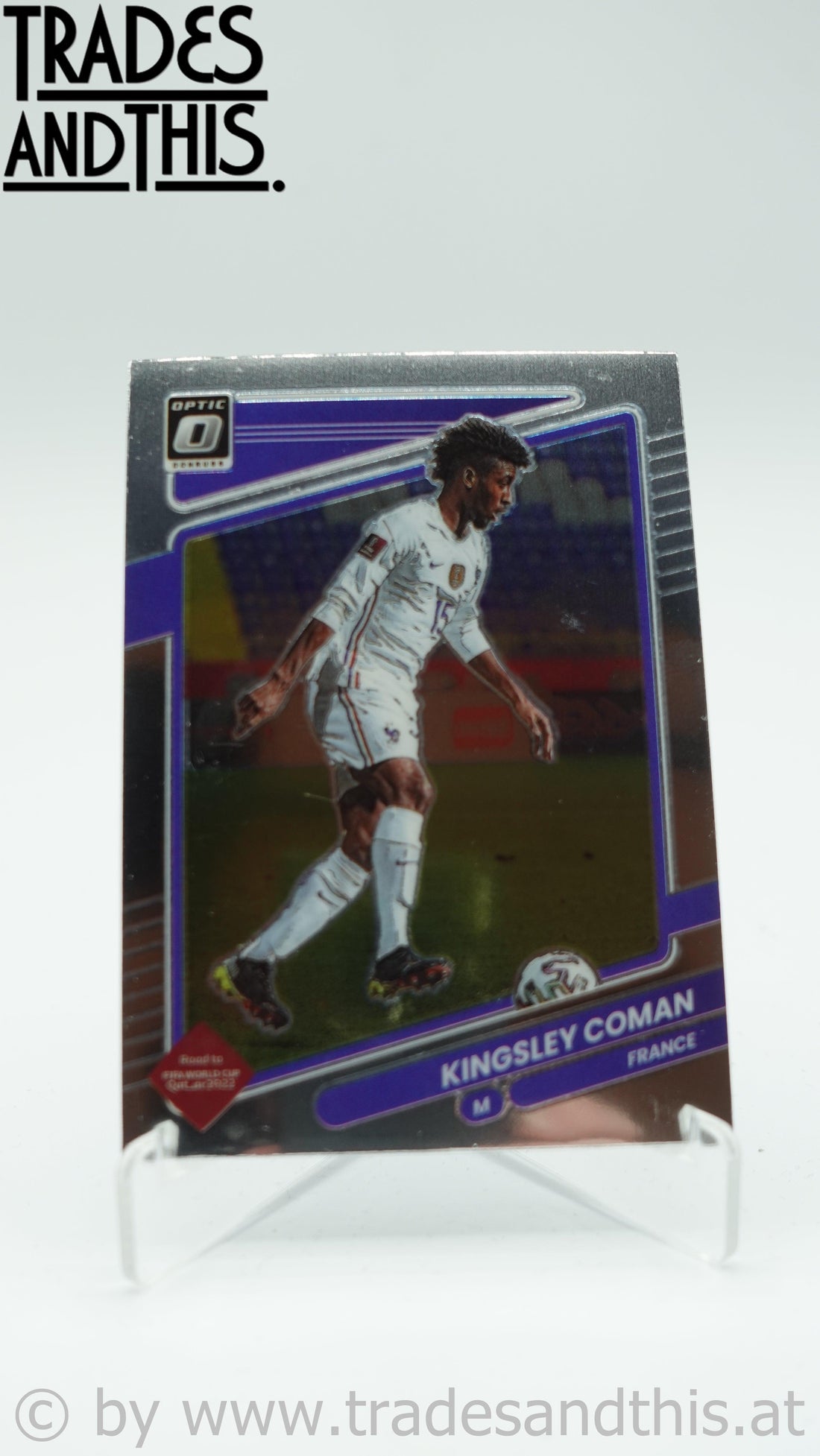 2021-22 Panini Donruss Road to Qatar Optic Kingsely Coman #61 - Trades and This e.U.