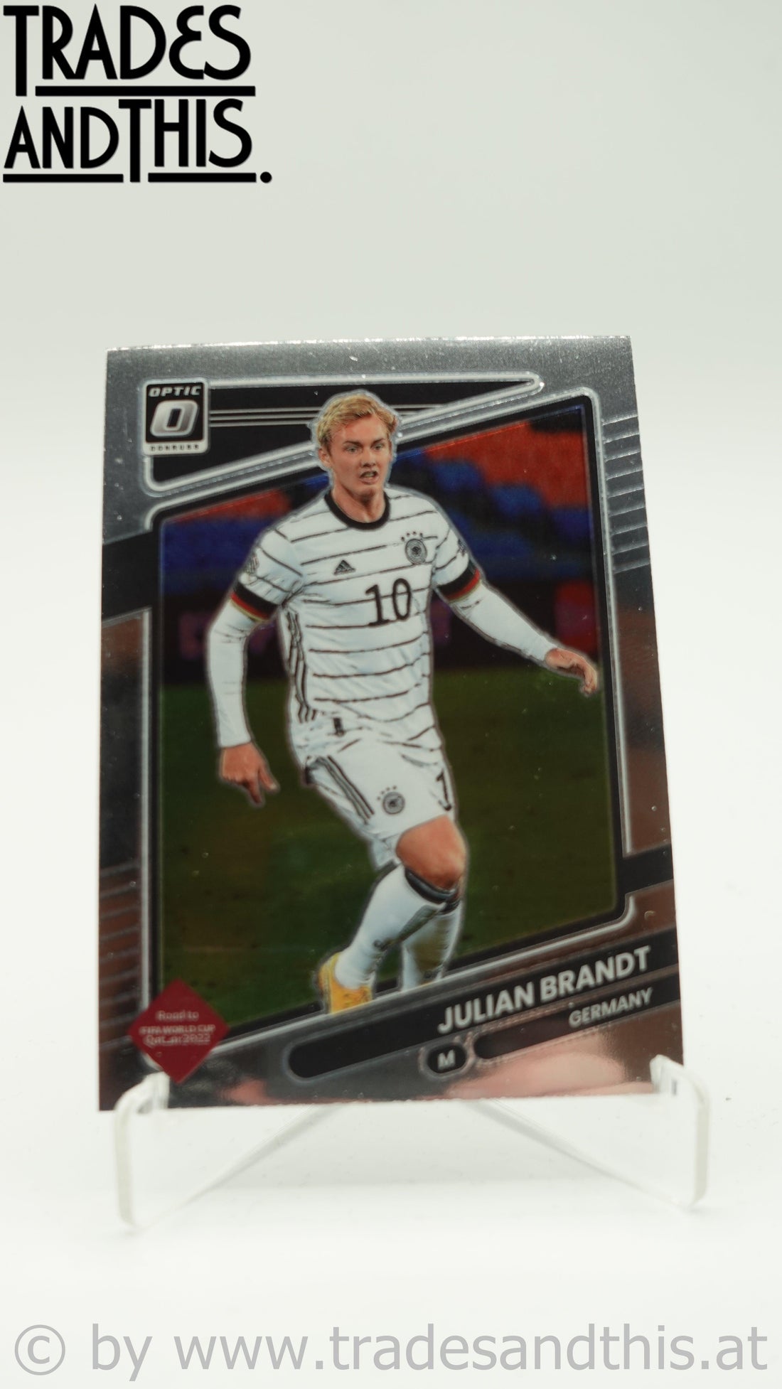 2021-22 Panini Donruss Road to Qatar Optic Julian Brandt #68 - Trades and This e.U.