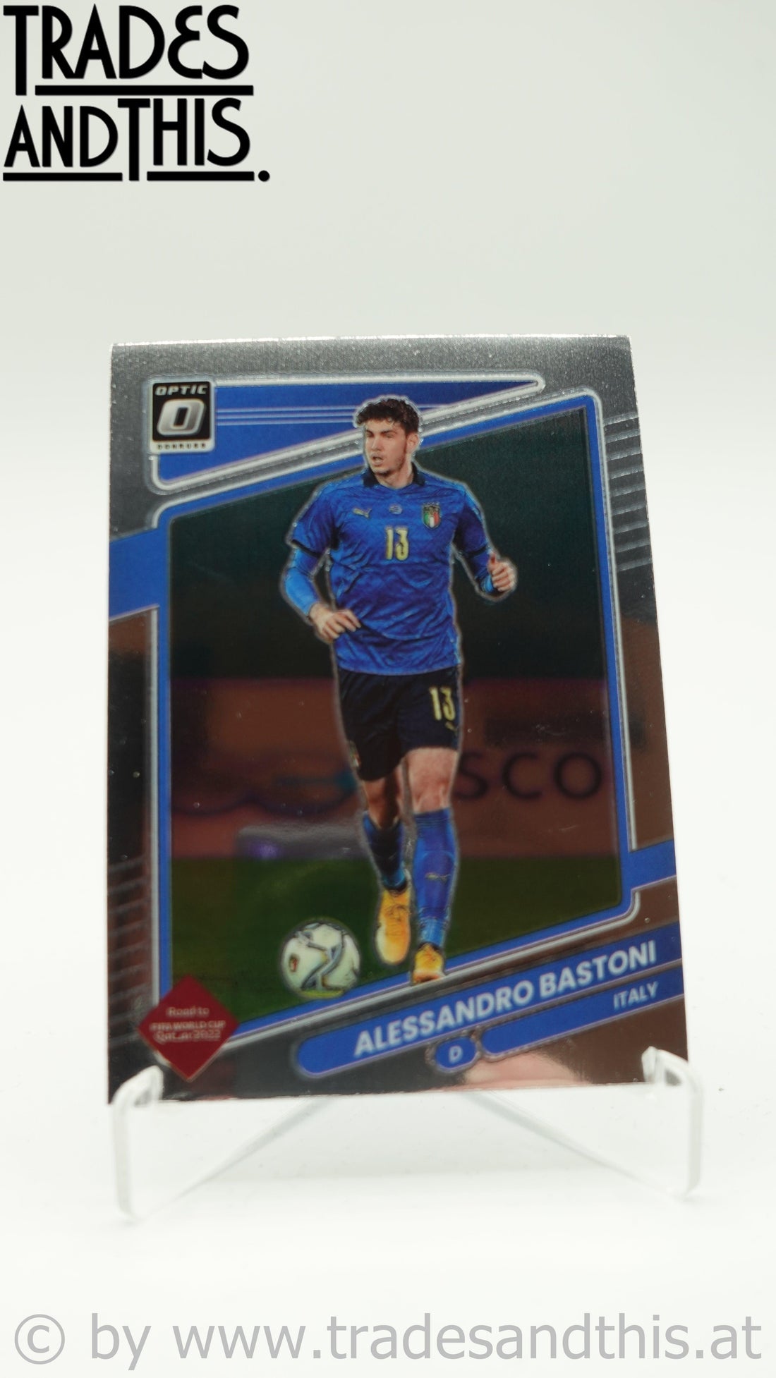 2021-22 Panini Donruss Road to Qatar Optic Alessandro Bastoni #76 - Trades and This e.U.