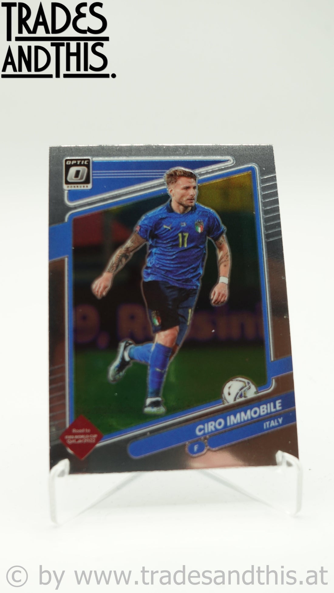 2021-22 Panini Donruss Road to Qatar Optic Ciro Immobile #79 - Trades and This e.U.