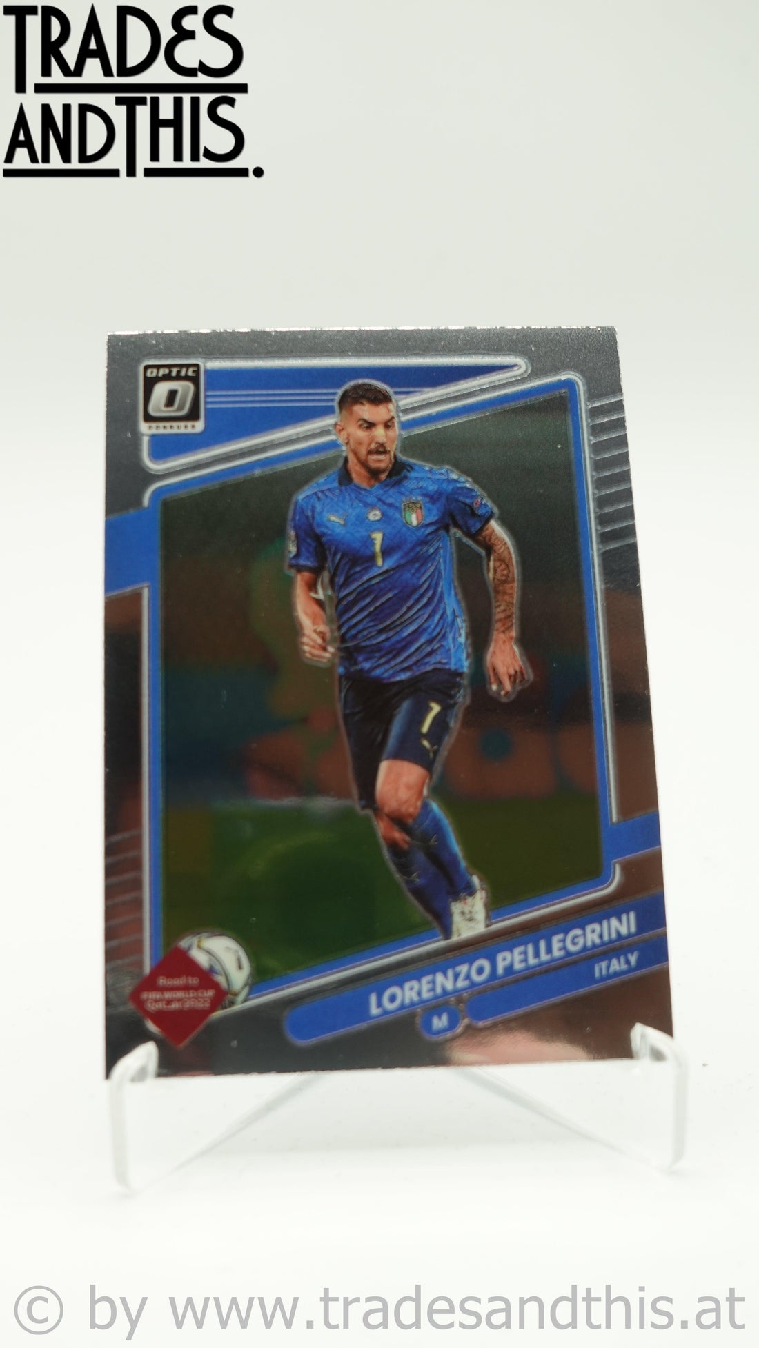 2021-22 Panini Donruss Road to Qatar Optic Lorenzo Pellegrini #80 - Trades and This e.U.