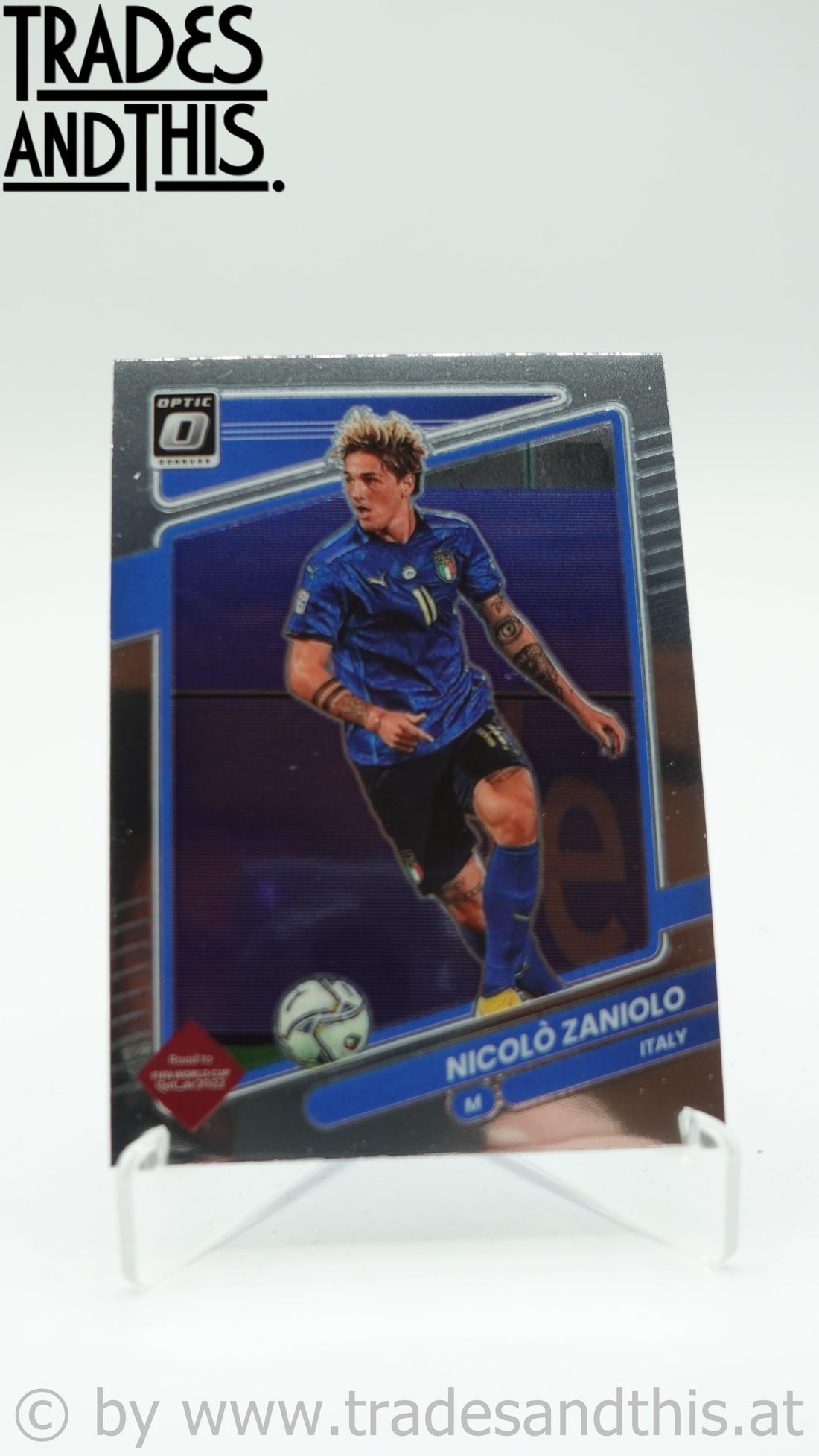 2021-22 Panini Donruss Road to Qatar Optic Nicolo Zaniolo #81 - Trades and This e.U.