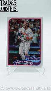 2024 Topps Series 1 1989 Topps Baseball Bryce Harper #89B-23