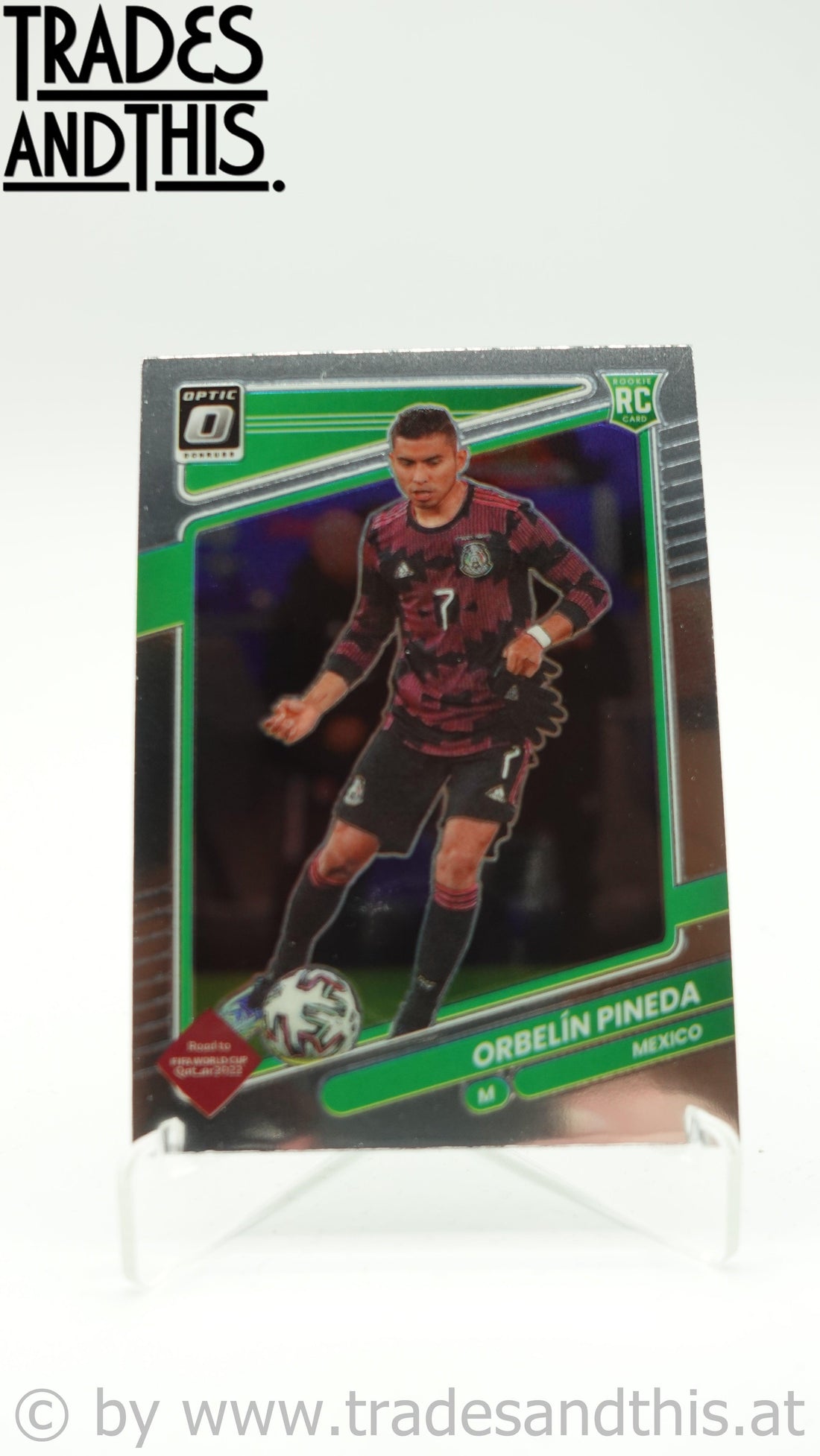 2021-22 Panini Donruss Road to Qatar Optic Orbelin Pineda #88 RC - Trades and This e.U.