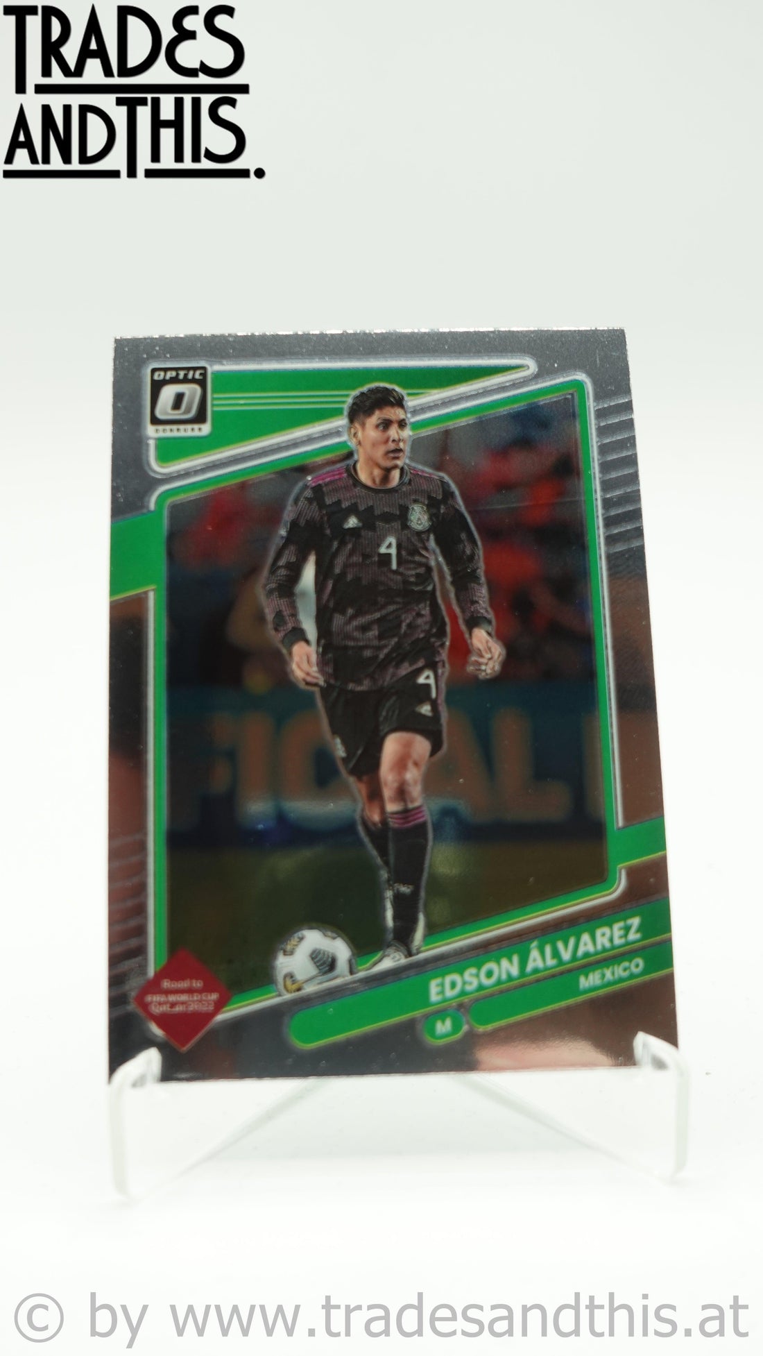 2021-22 Panini Donruss Road to Qatar Optic Edson Alvarez #90 - Trades and This e.U.