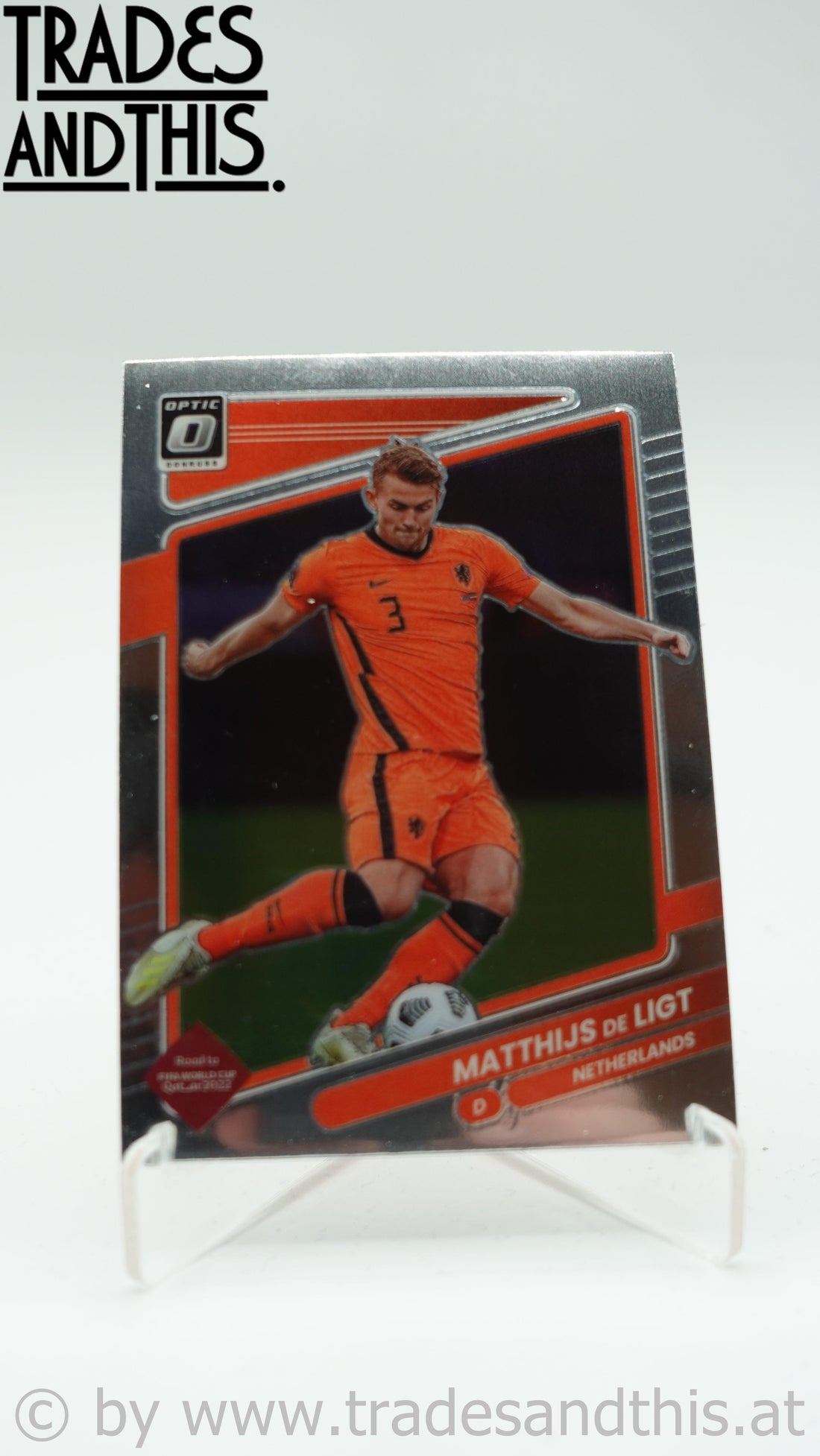 2021-22 Panini Donruss Road to Qatar Optic Matthijs De Ligt #97 - Trades and This e.U.