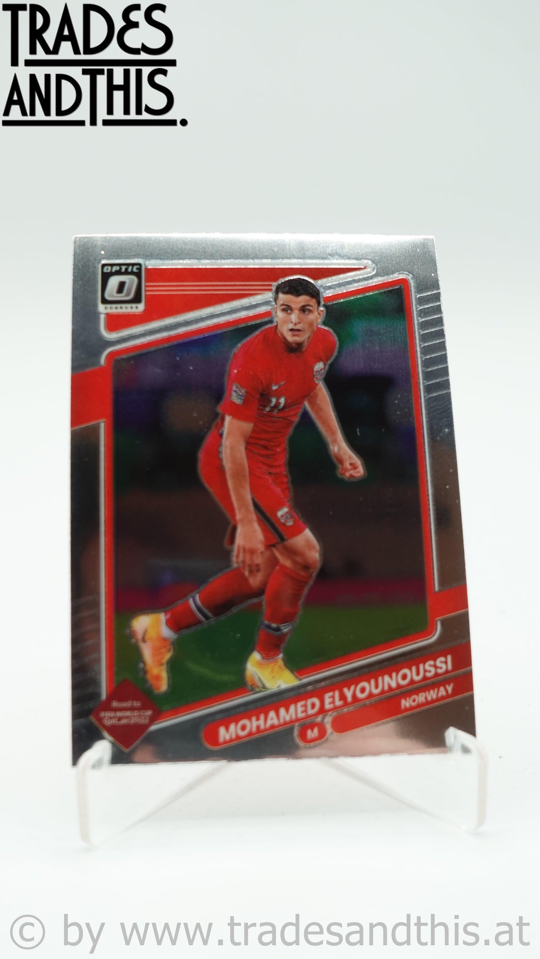 2021-22 Panini Donruss Road to Qatar Optic Moamed Elyounoussi #102 - Trades and This e.U.