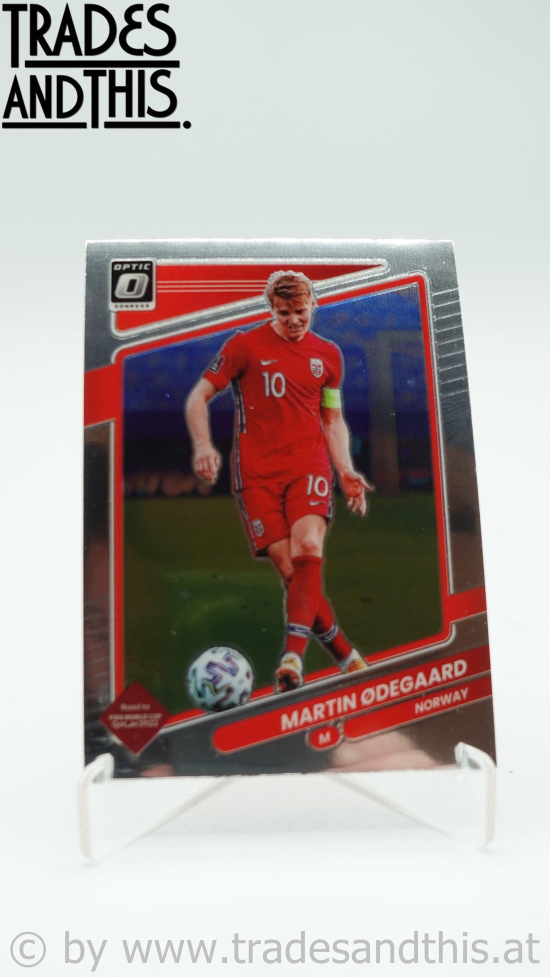 2021-22 Panini Donruss Road to Qatar Optic Martin Odegaard #103 - Trades and This e.U.