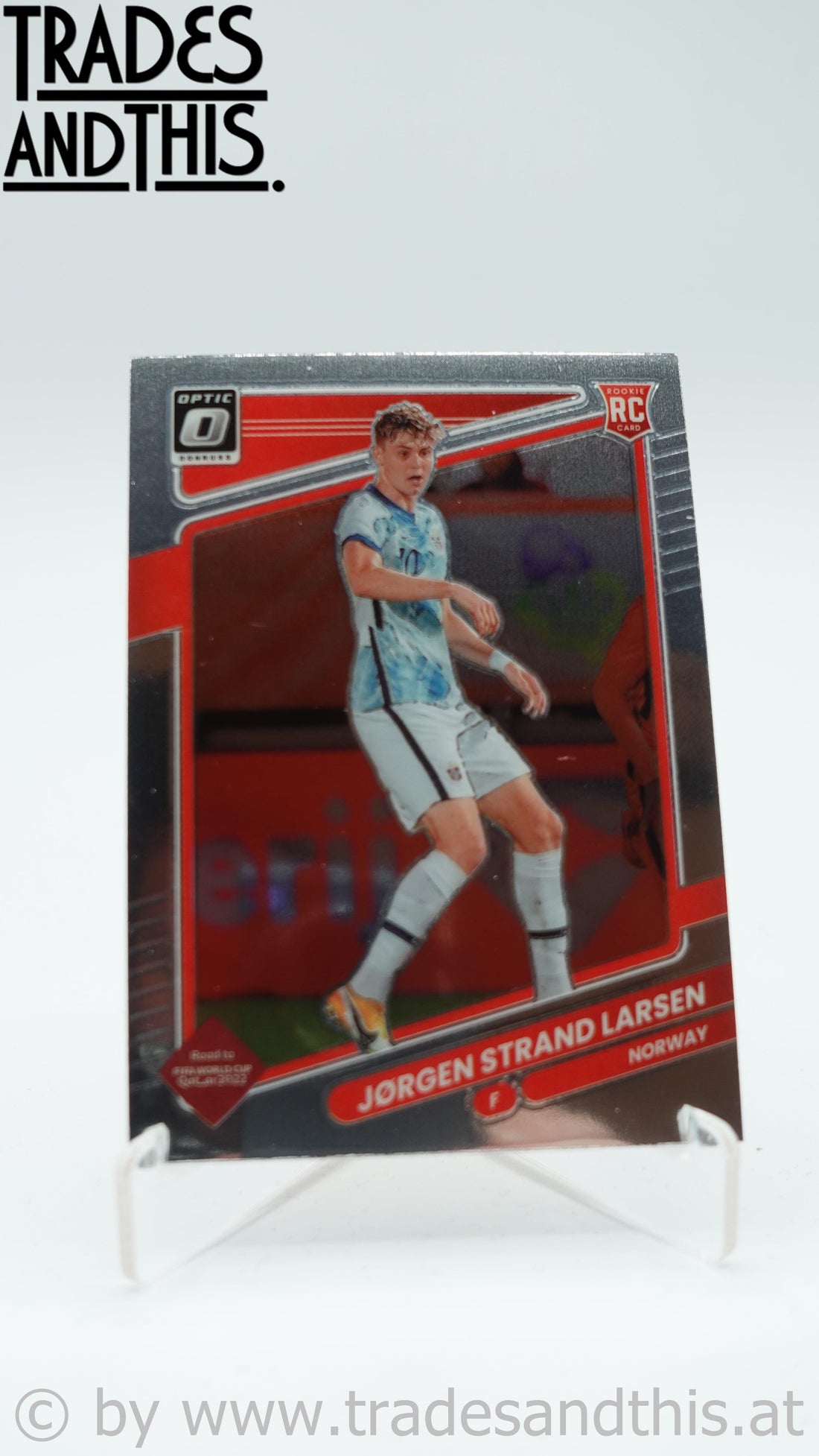 2021-22 Panini Donruss Road to Qatar Optic Jorgen Strand Larsen #106 RC - Trades and This e.U.