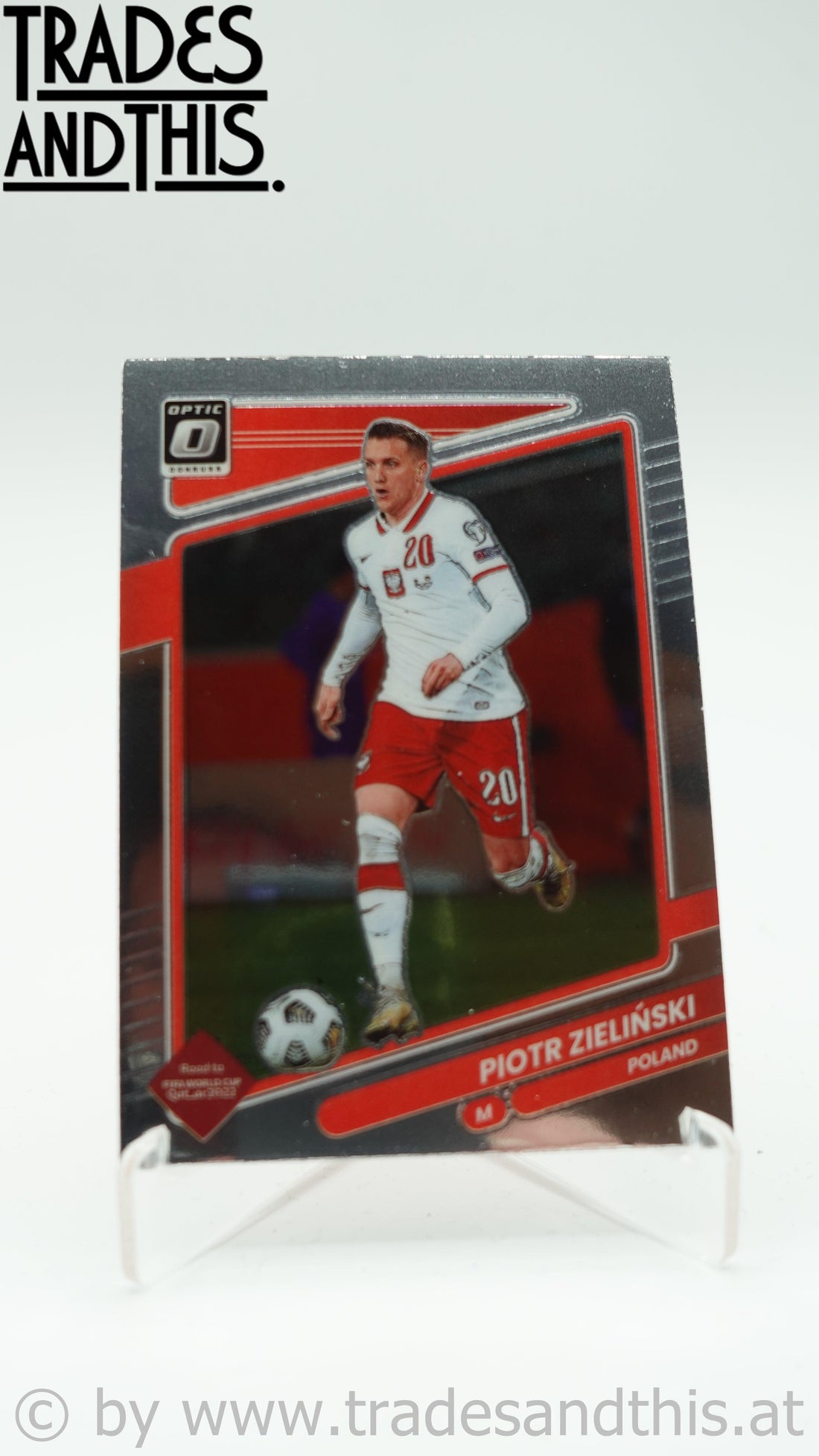 2021-22 Panini Donruss Road to Qatar Optic Piotr Zielinski #109 - Trades and This e.U.