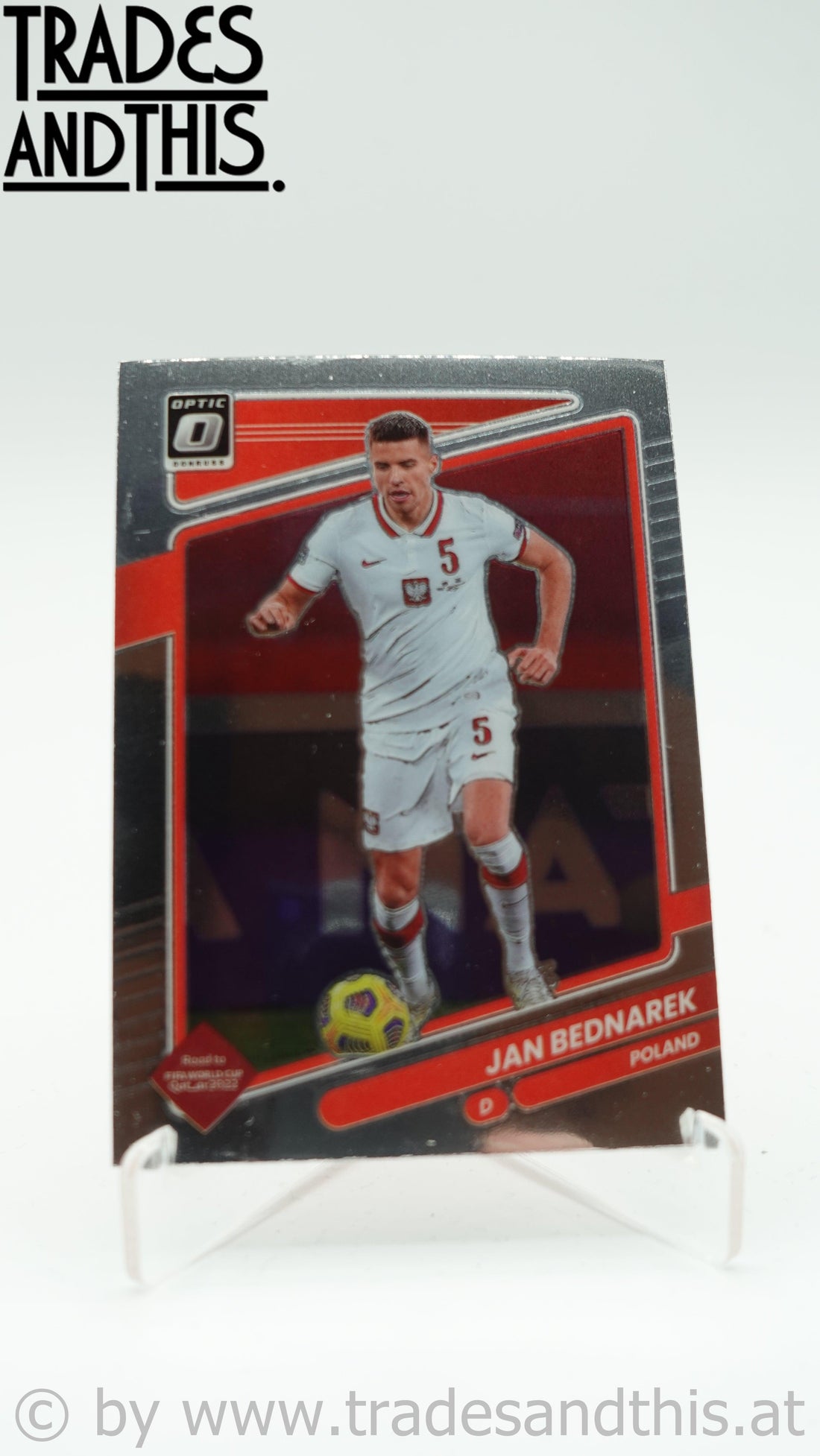 2021-22 Panini Donruss Road to Qatar Optic Jan Bednarek #110 - Trades and This e.U.