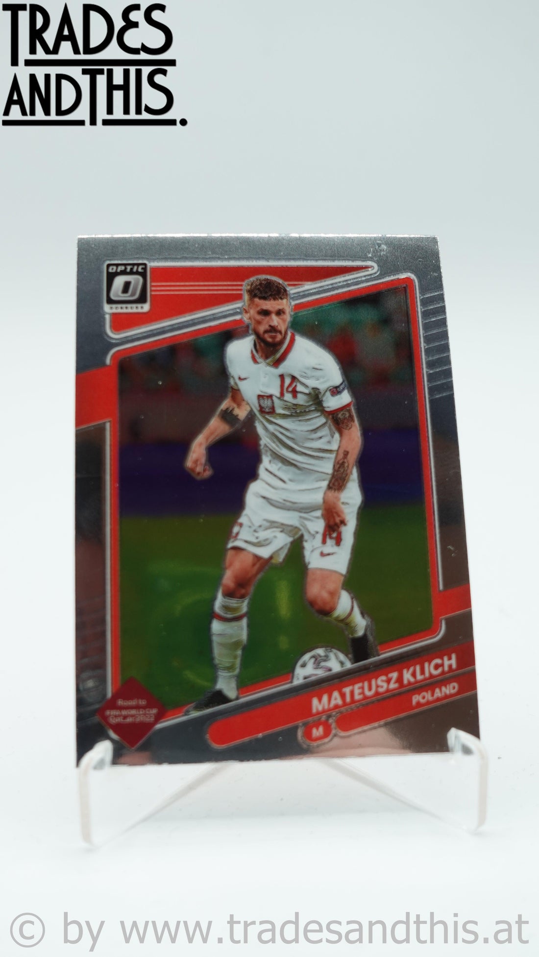 2021-22 Panini Donruss Road to Qatar Optic Mateusz Klich #111 - Trades and This e.U.