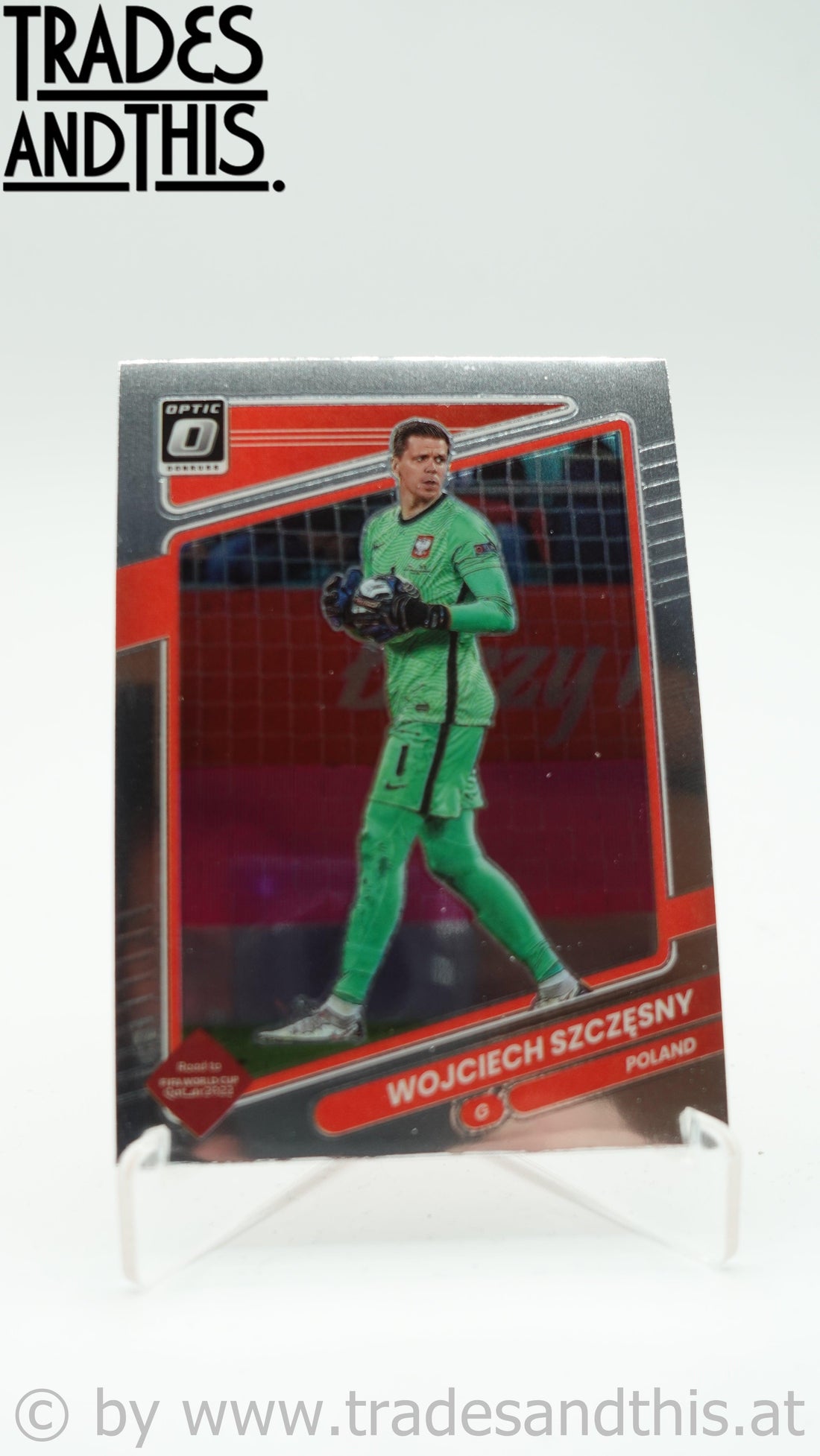 2021-22 Panini Donruss Road to Qatar Optic Wojciech Szczesny #112 - Trades and This e.U.