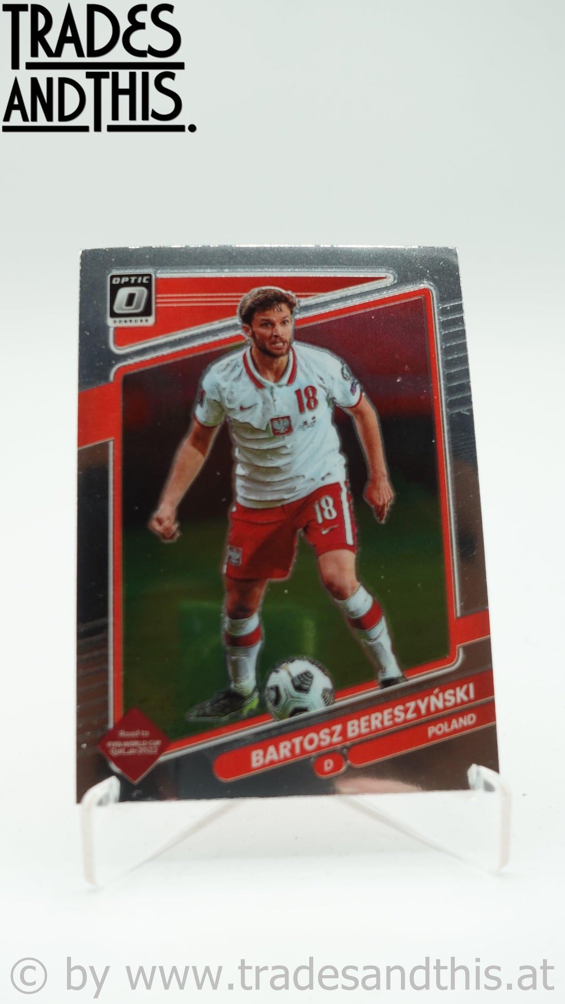 2021-22 Panini Donruss Road to Qatar Optic Bartosz Bereszynski #113 - Trades and This e.U.