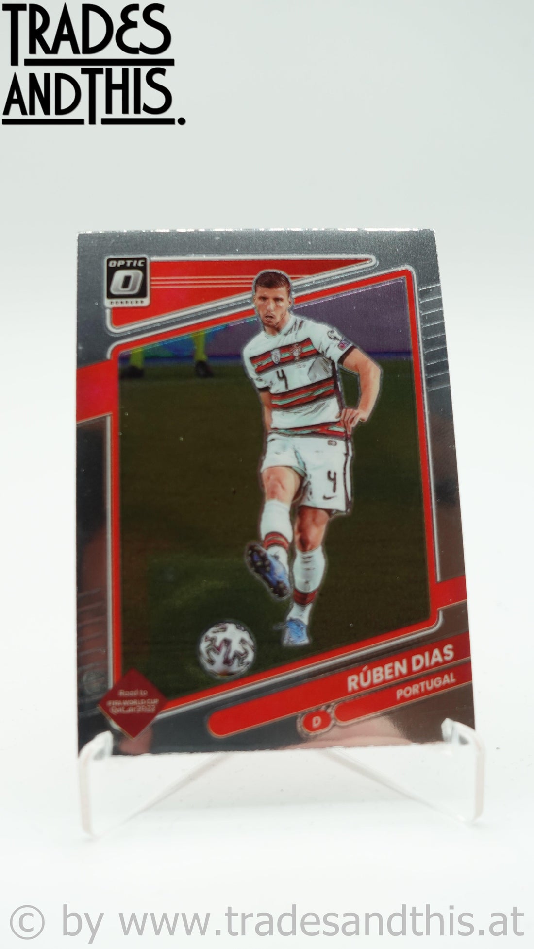 2021-22 Panini Donruss Road to Qatar Optic Ruben Dias #117 - Trades and This e.U.