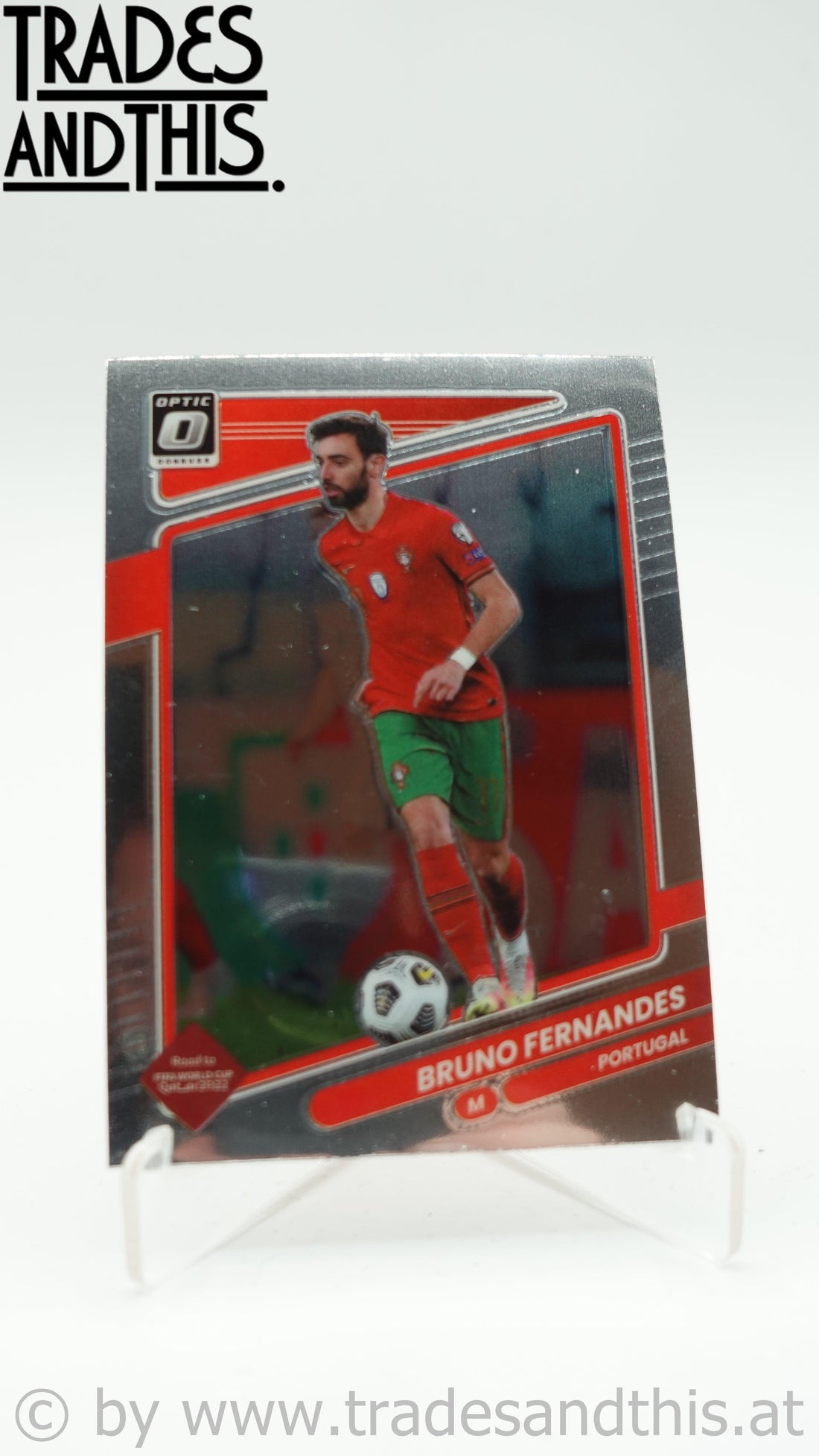 2021-22 Panini Donruss Road to Qatar Optic Bruno Fernandes #118 - Trades and This e.U.