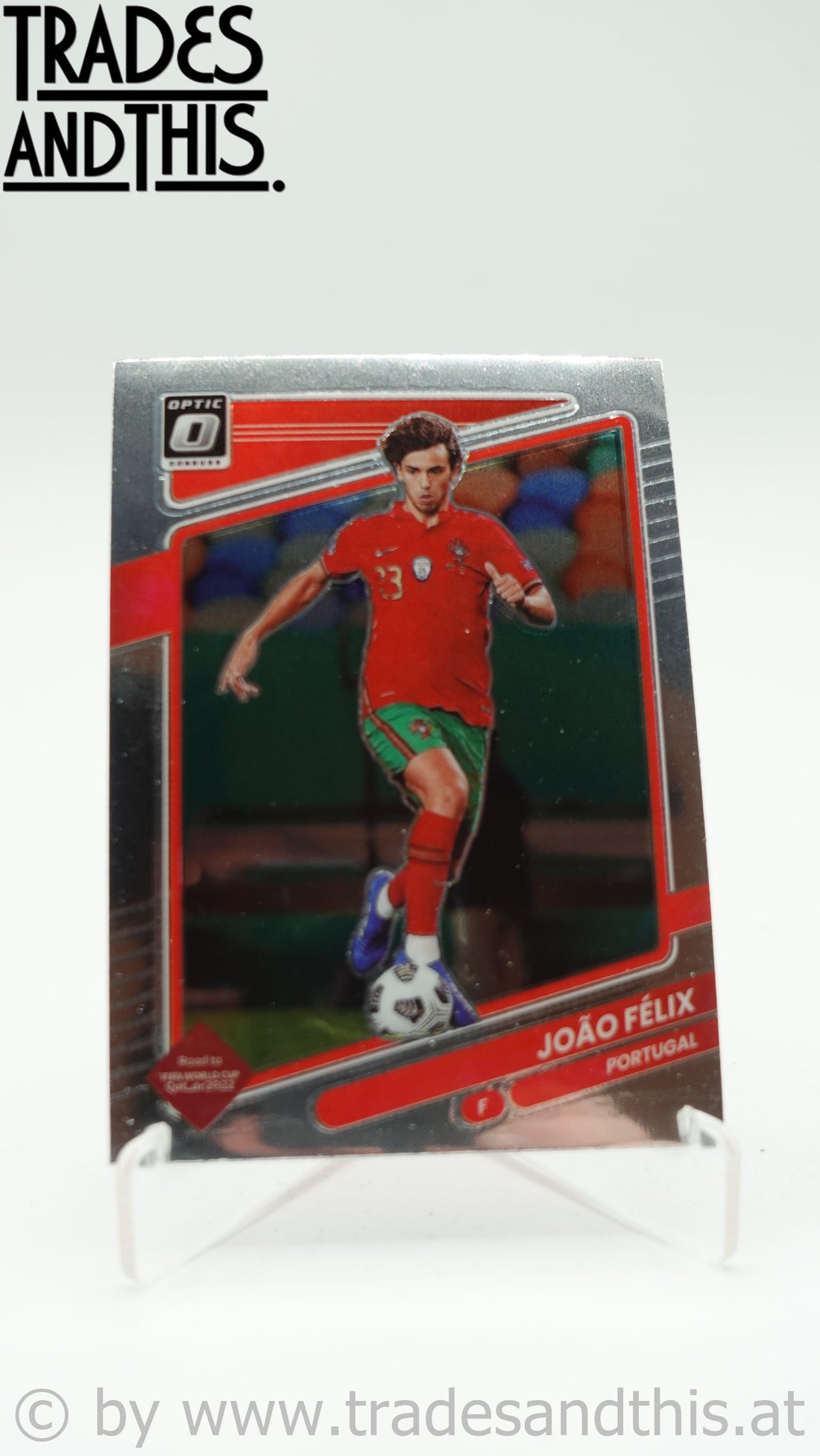 2021-22 Panini Donruss Road to Qatar Optic Joao Felix #119 - Trades and This e.U.