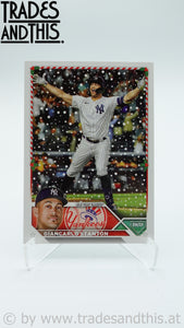 2023 Topps Holiday Giancarlo Stanton #H25