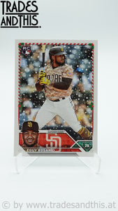 2023 Topps Holiday Eguy Rosario #H28 RC