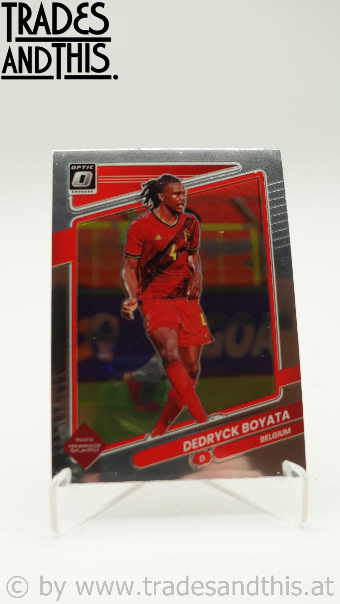 2021-22 Panini Donruss Road to Qatar Optic Dedryck Boyata #125 - Trades and This e.U.