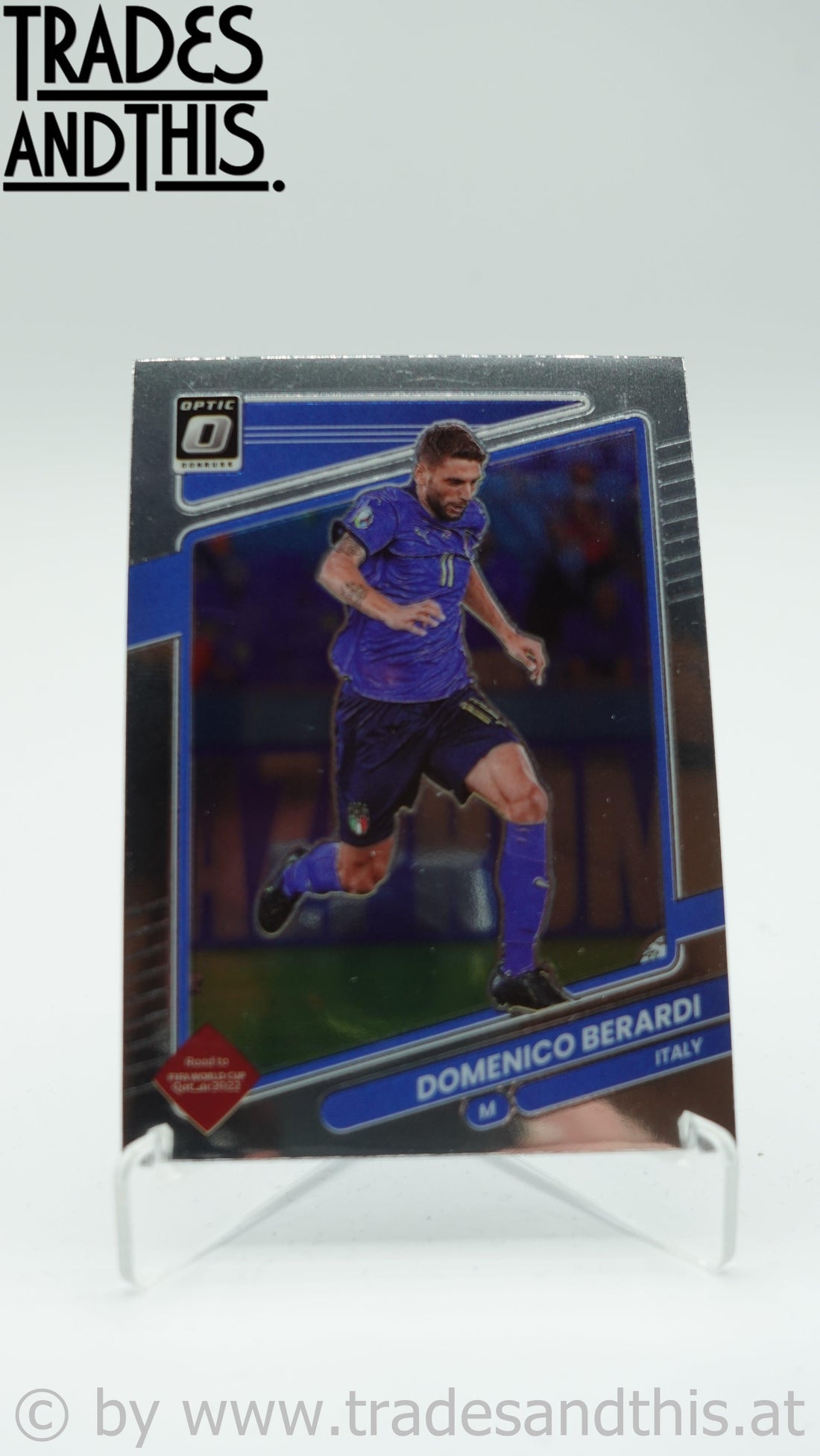 2021-22 Panini Donruss Road to Qatar Optic Domenico Berardi #128 - Trades and This e.U.