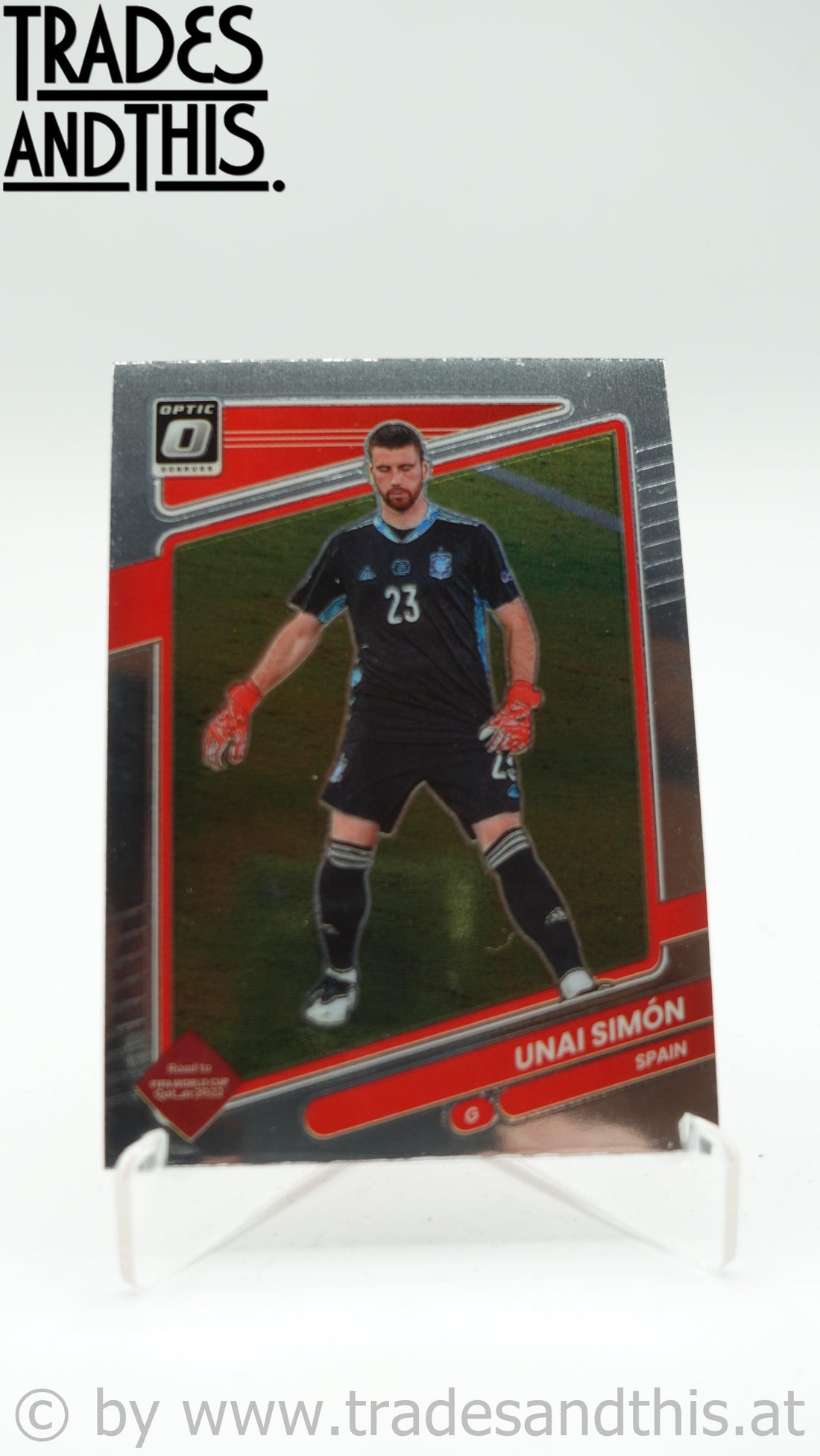 2021-22 Panini Donruss Road to Qatar Optic Unai Simon #130 - Trades and This e.U.