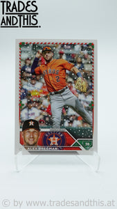 2023 Topps Holiday Alex Bregman #H60