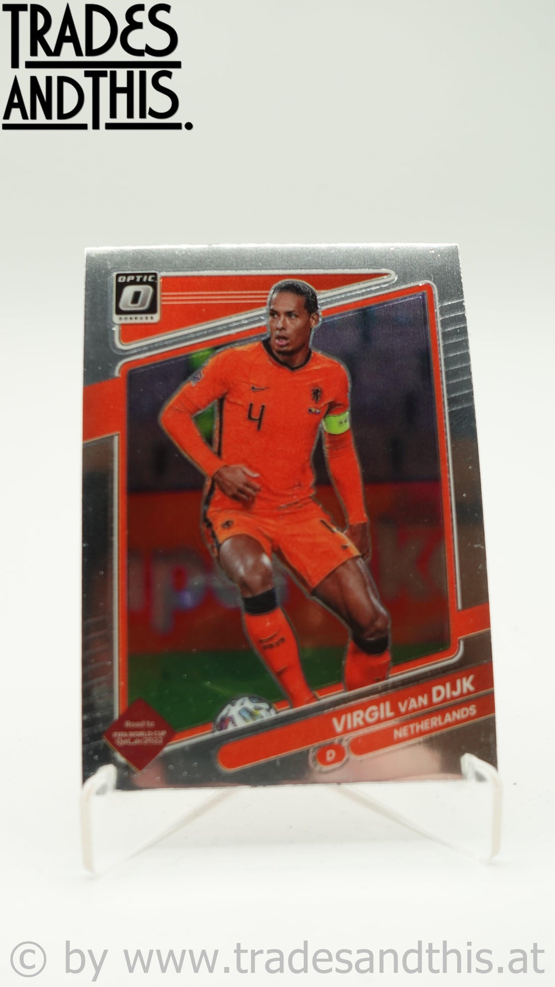 2021-22 Panini Donruss Road to Qatar Optic Virgil Van Dijk #132 - Trades and This e.U.