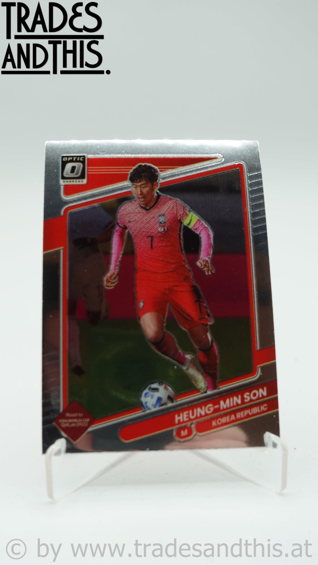 2021-22 Panini Donruss Road to Qatar Optic Heung-Min Son #133 - Trades and This e.U.