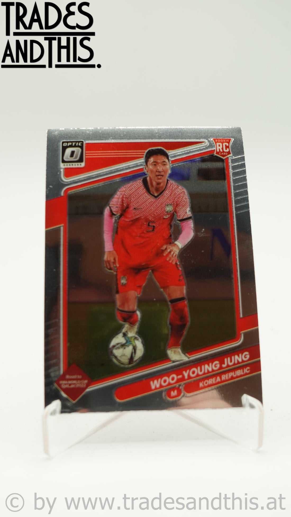 2021-22 Panini Donruss Road to Qatar Optic Woo-Young Jung #139 RC - Trades and This e.U.