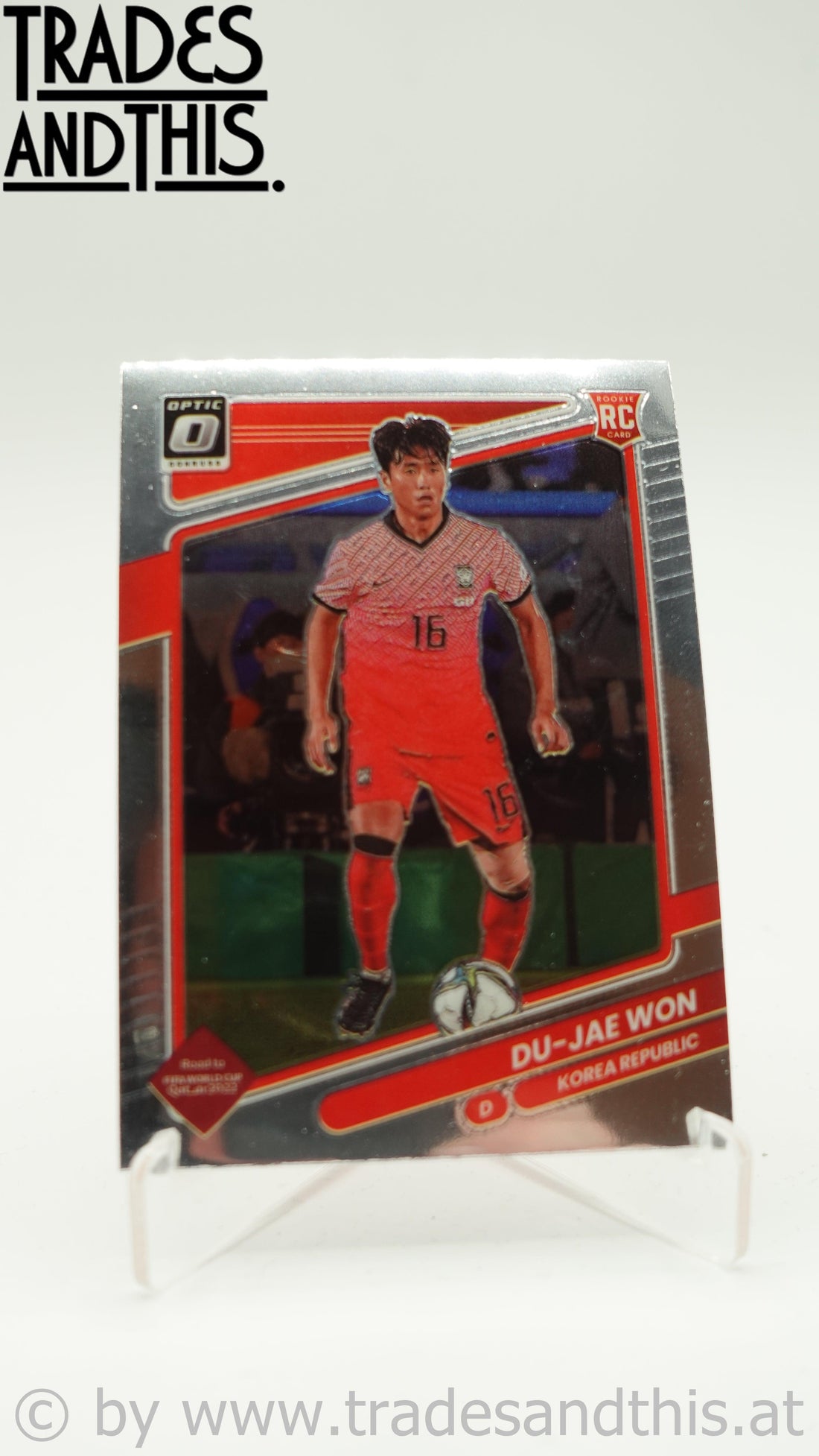 2021-22 Panini Donruss Road to Qatar Optic Du-Jae Won #140 RC - Trades and This e.U.