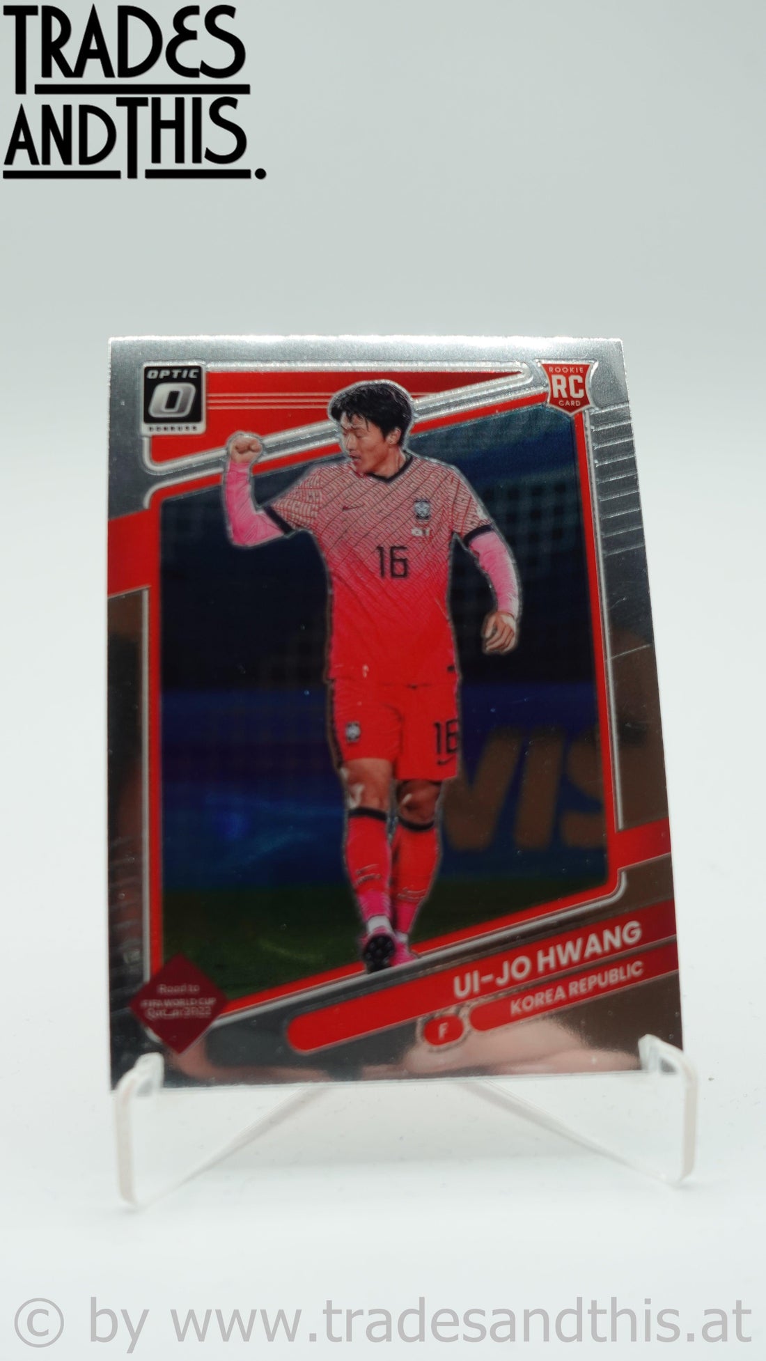 2021-22 Panini Donruss Road to Qatar Optic Ui-Jo Hwang #141 RC - Trades and This e.U.