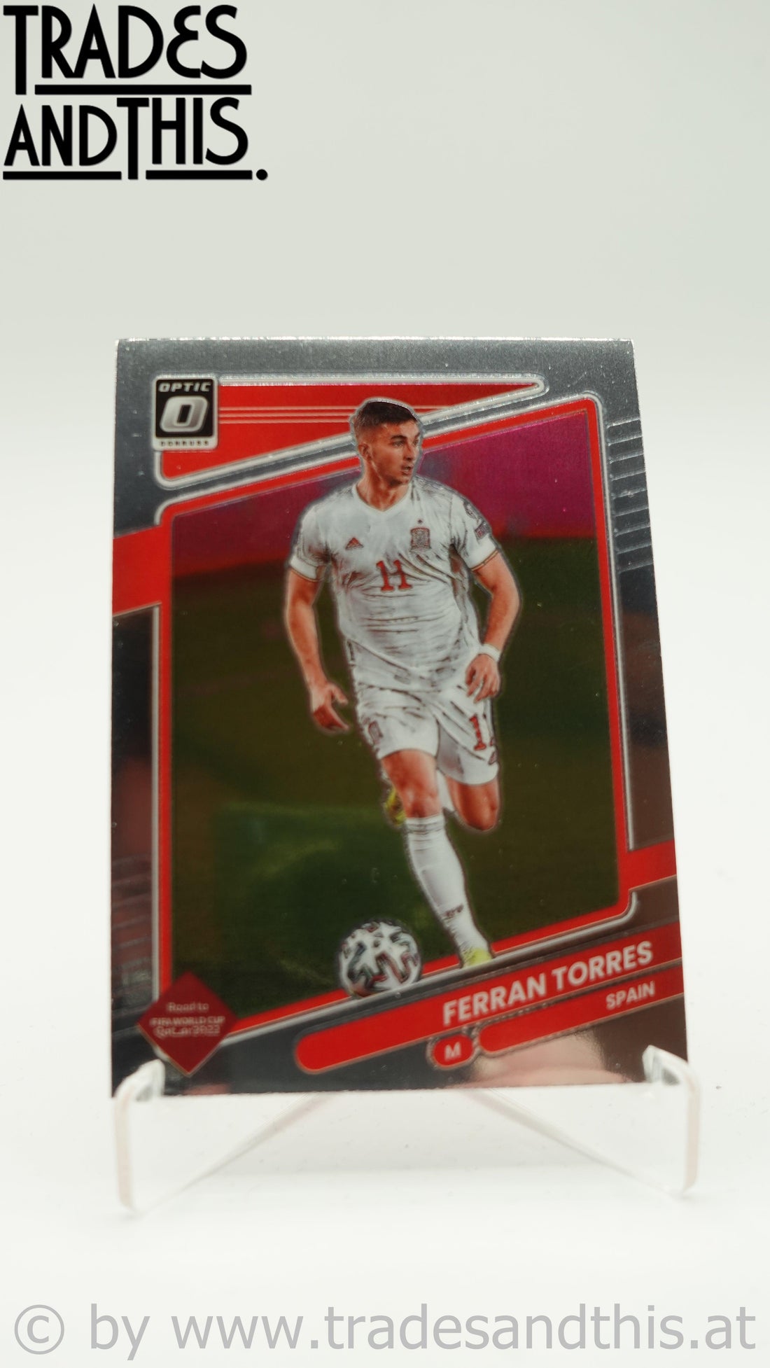 2021-22 Panini Donruss Road to Qatar Optic Ferran Torres #145 - Trades and This e.U.